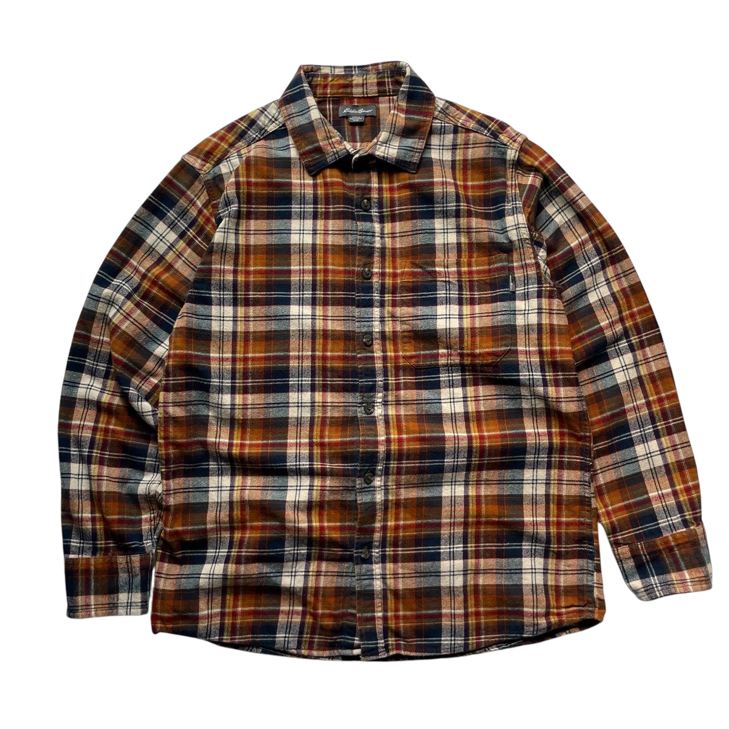 【USED】Eddie Bauer Check Flannel Shirt