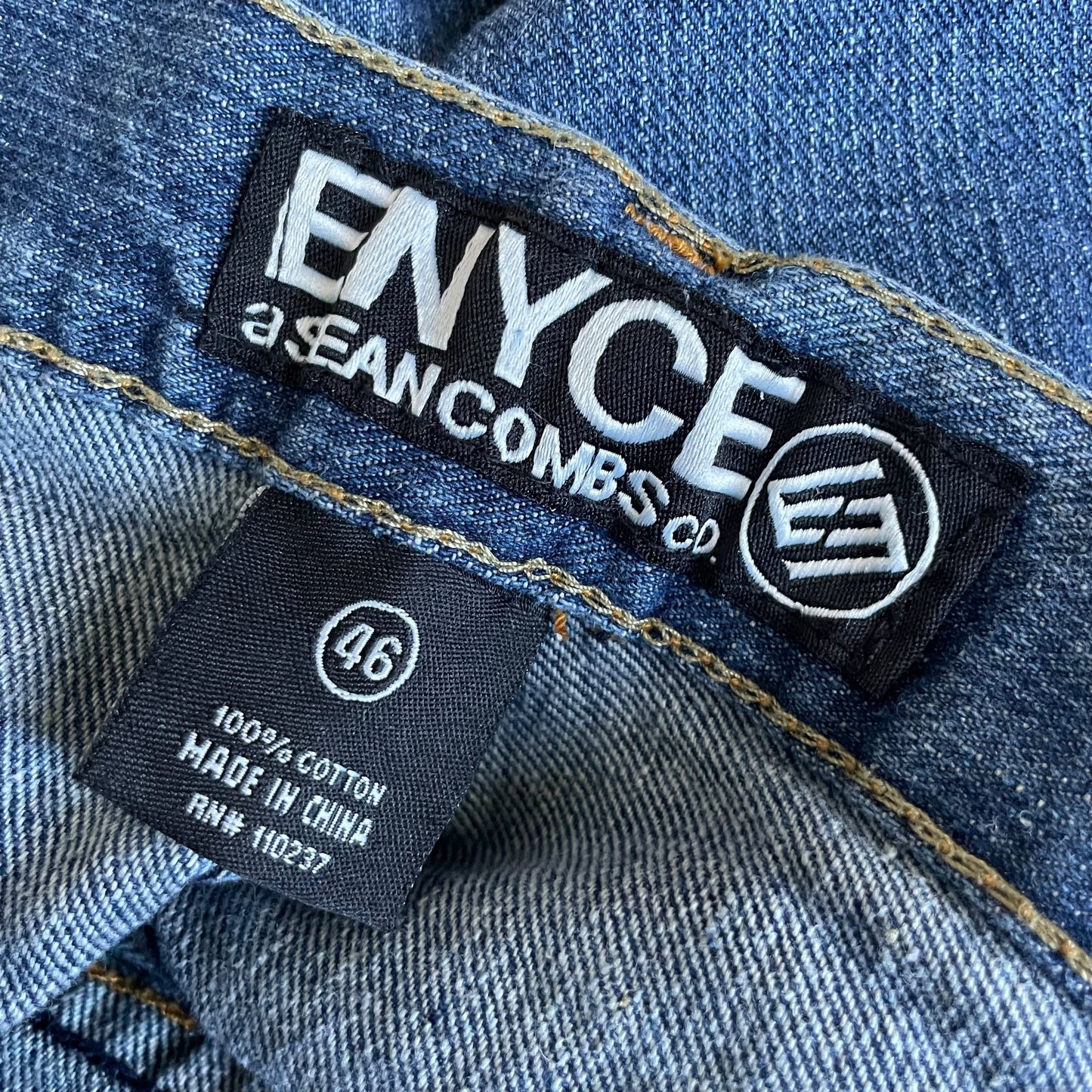 【Used】Enyce Embroidery Logo Loose Fit Denim Pants