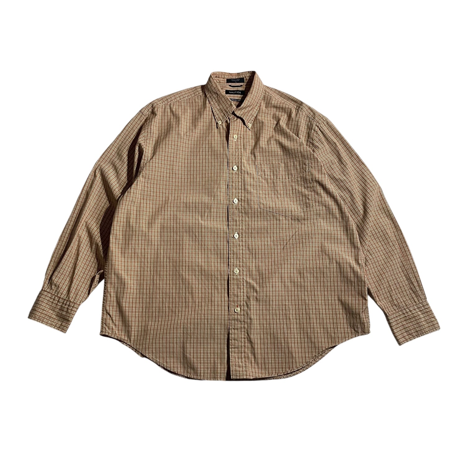 【USED】Nautica Check BD Shirt