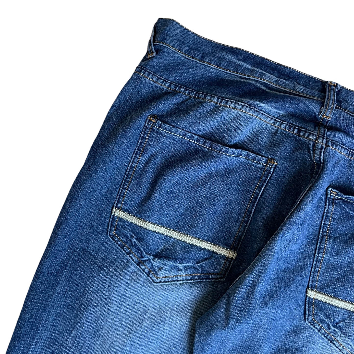 【Used】Enyce Embroidery Logo Loose Fit Denim Pants
