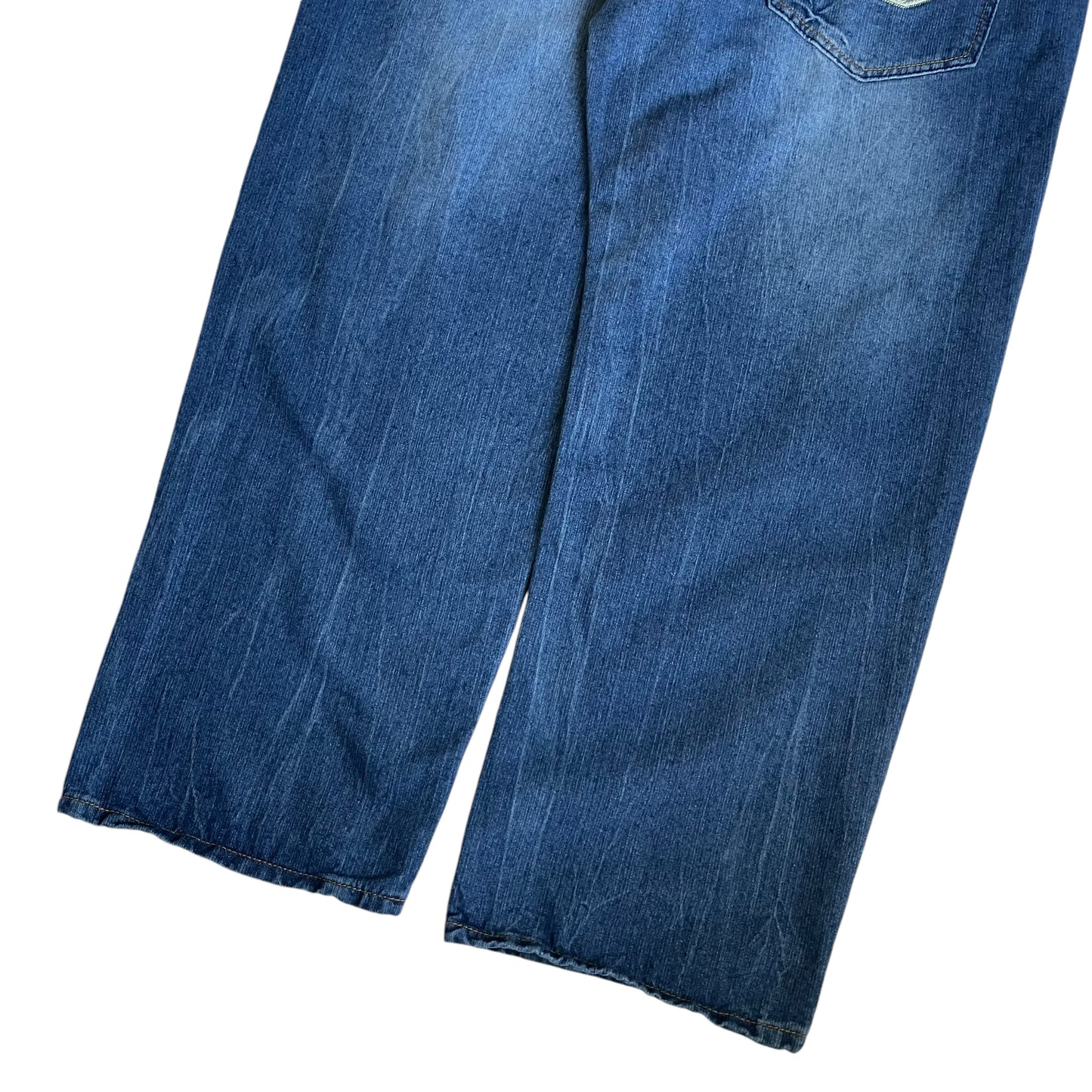 【Used】Enyce Embroidery Logo Loose Fit Denim Pants