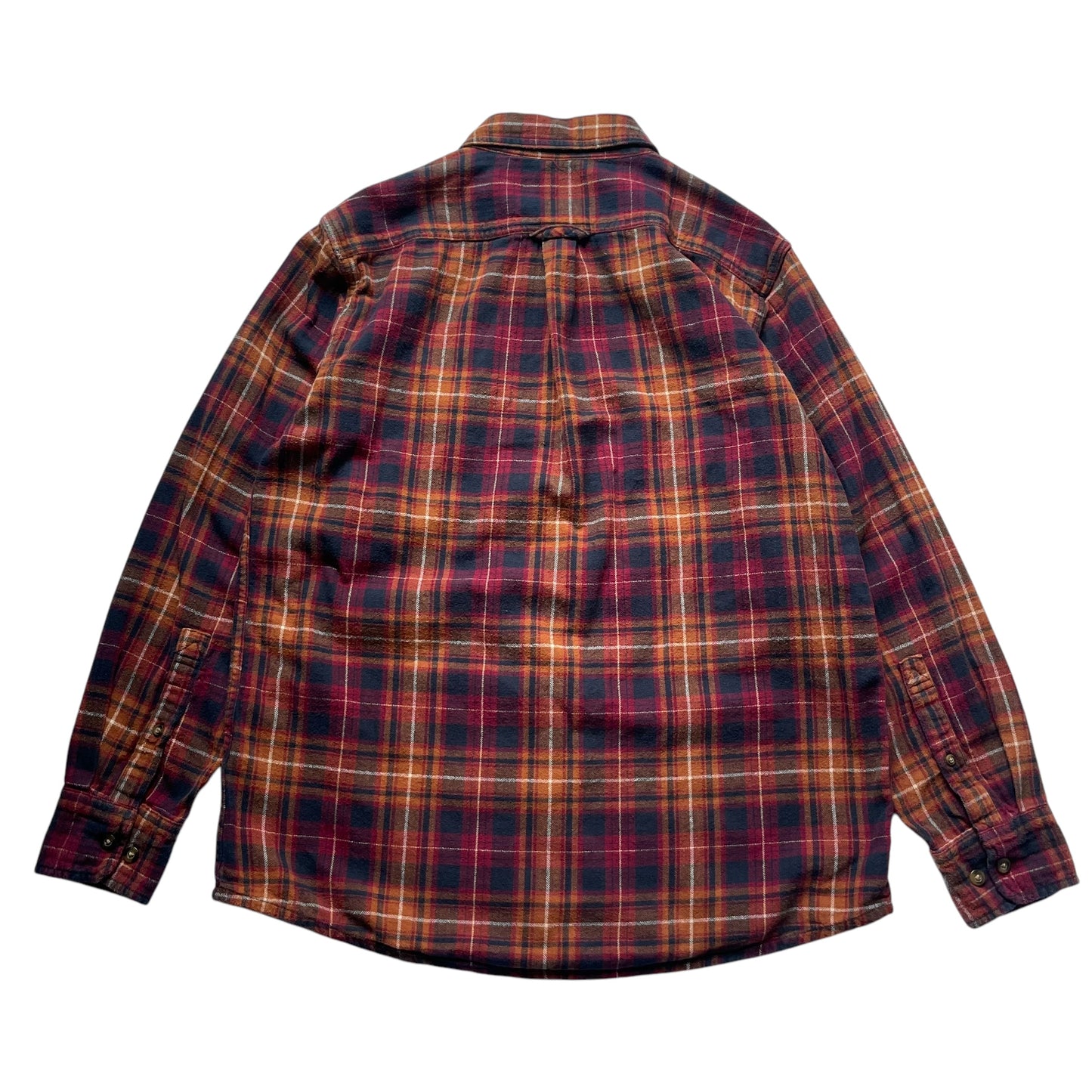 【USED】Eddie Bauer Check Flannel Shirt