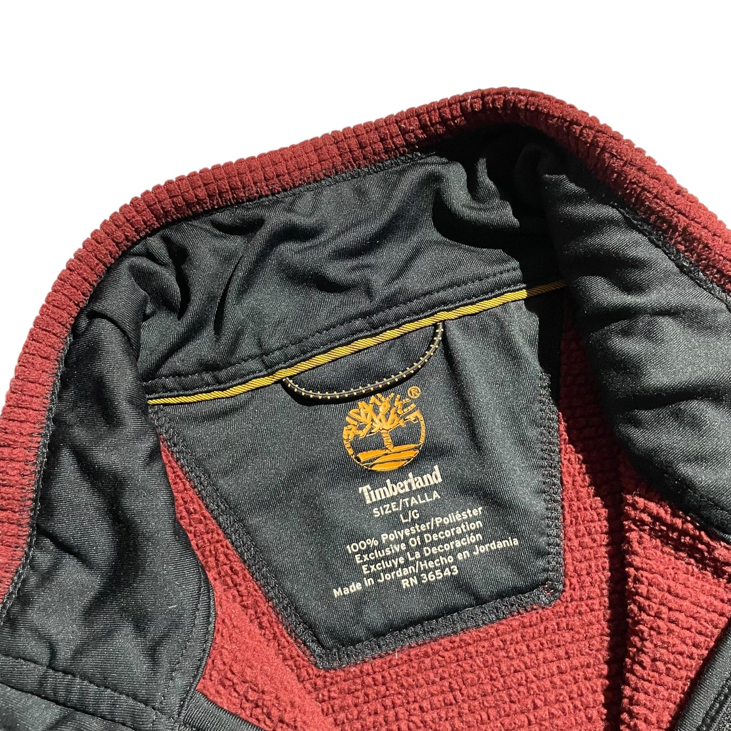 Timberland Half Zip Waffle Pull Over
