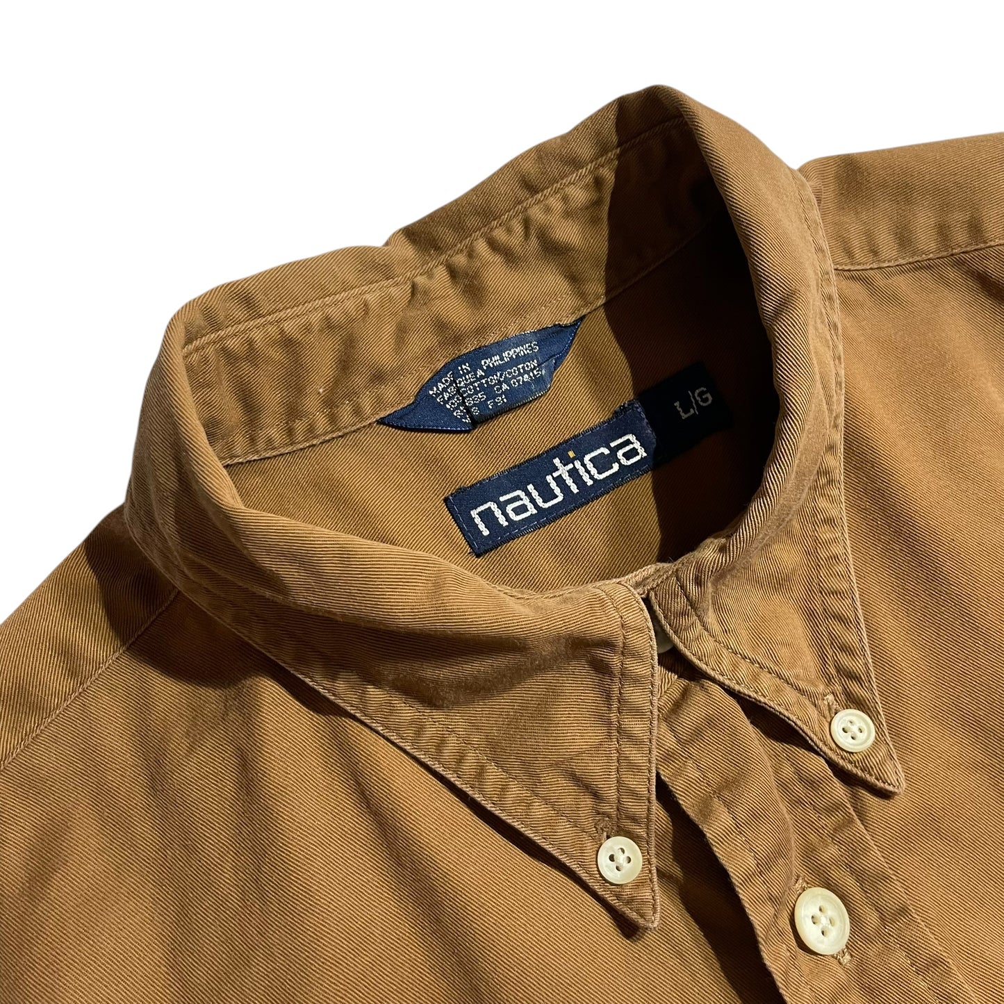 【USED】Nautica L/SL BD Shirt