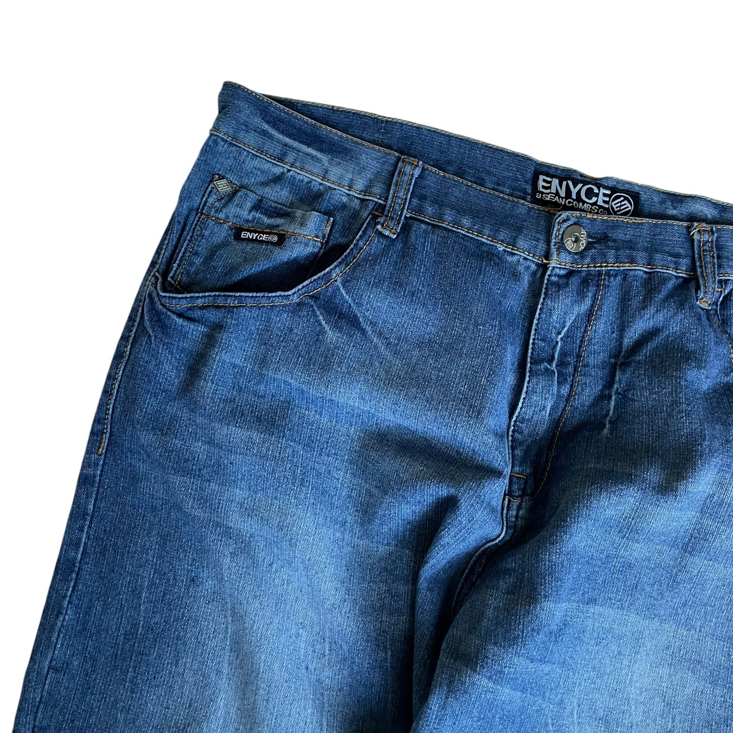 【Used】Enyce Embroidery Logo Loose Fit Denim Pants