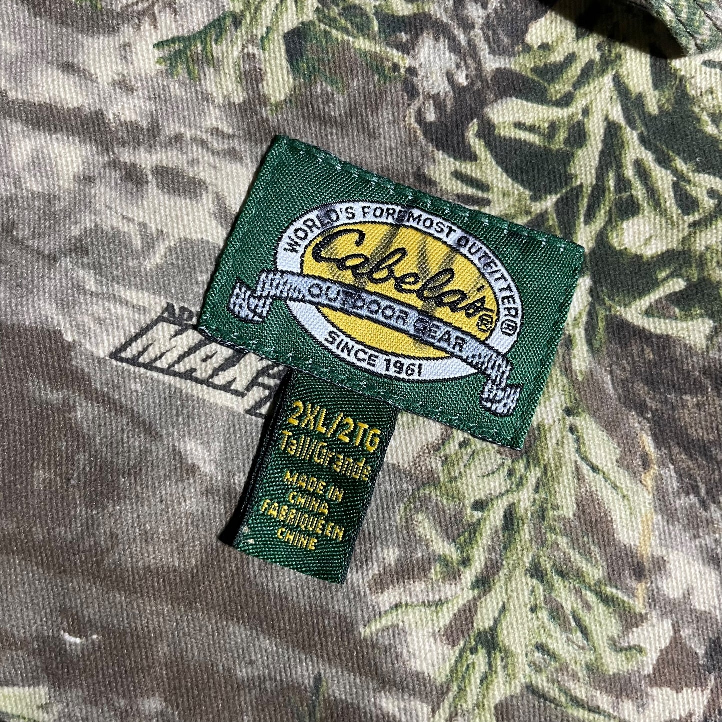 【USED】Cabela’s Realtree Full Zip Jacket