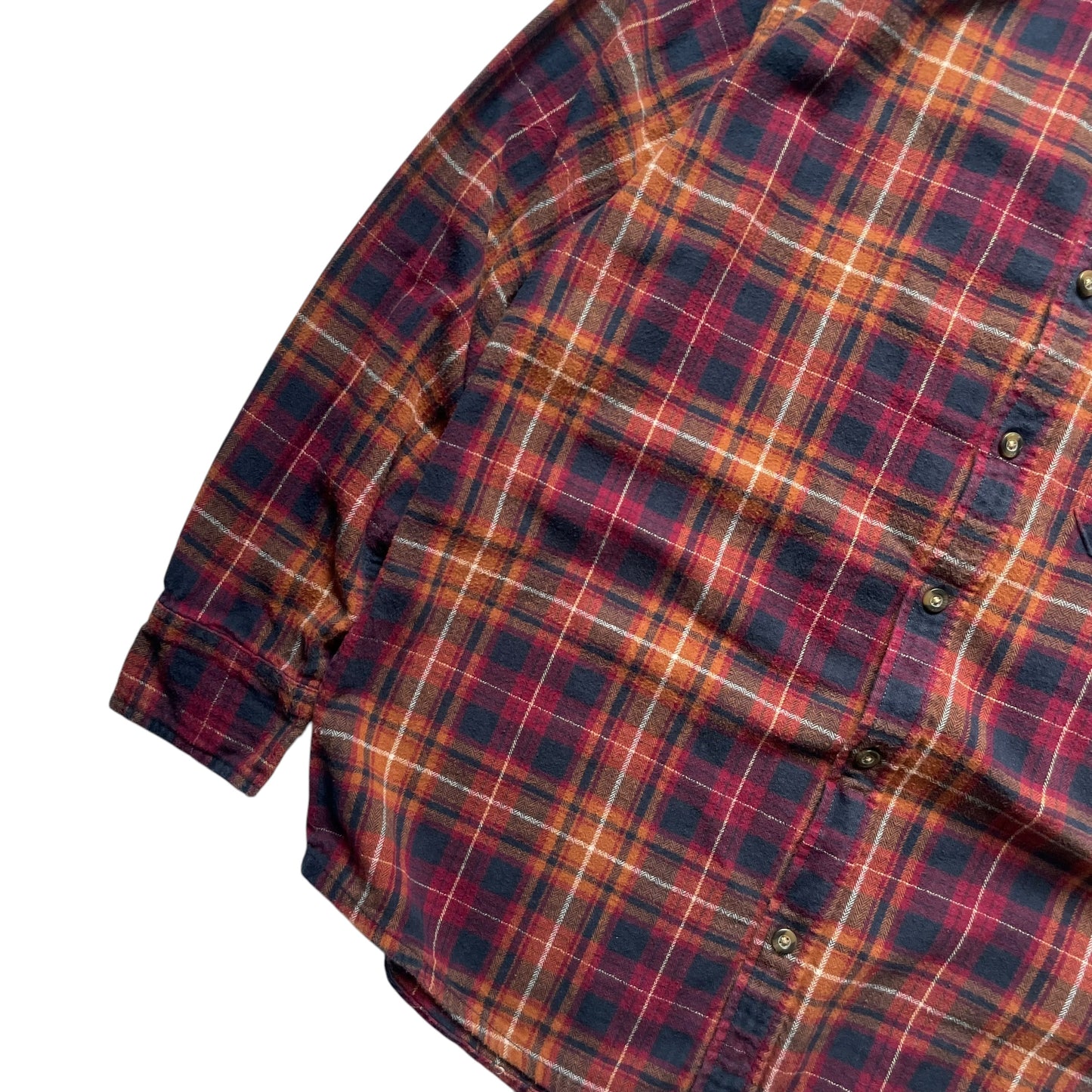 【USED】Eddie Bauer Check Flannel Shirt