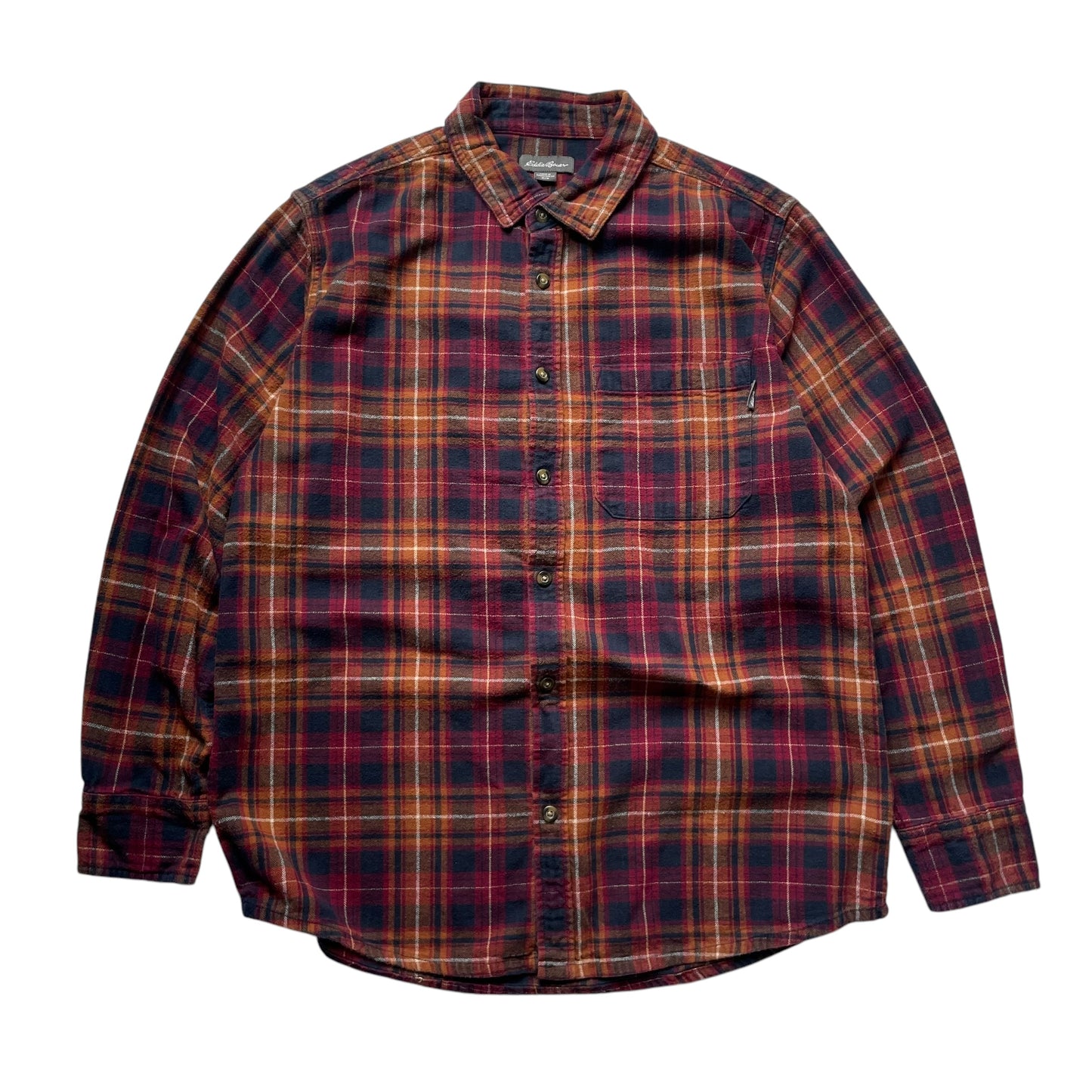 【USED】Eddie Bauer Check Flannel Shirt
