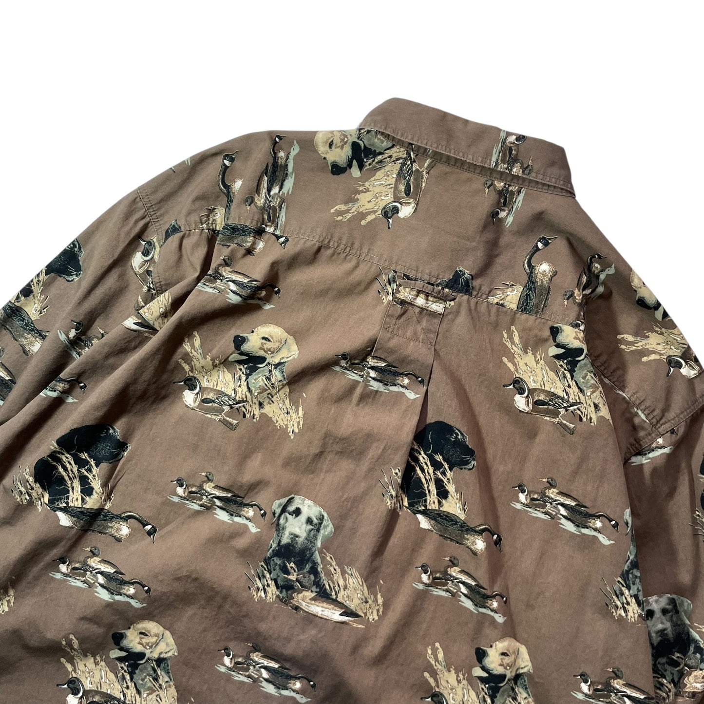 【USED】Woolrich All Over Print BD Shirt