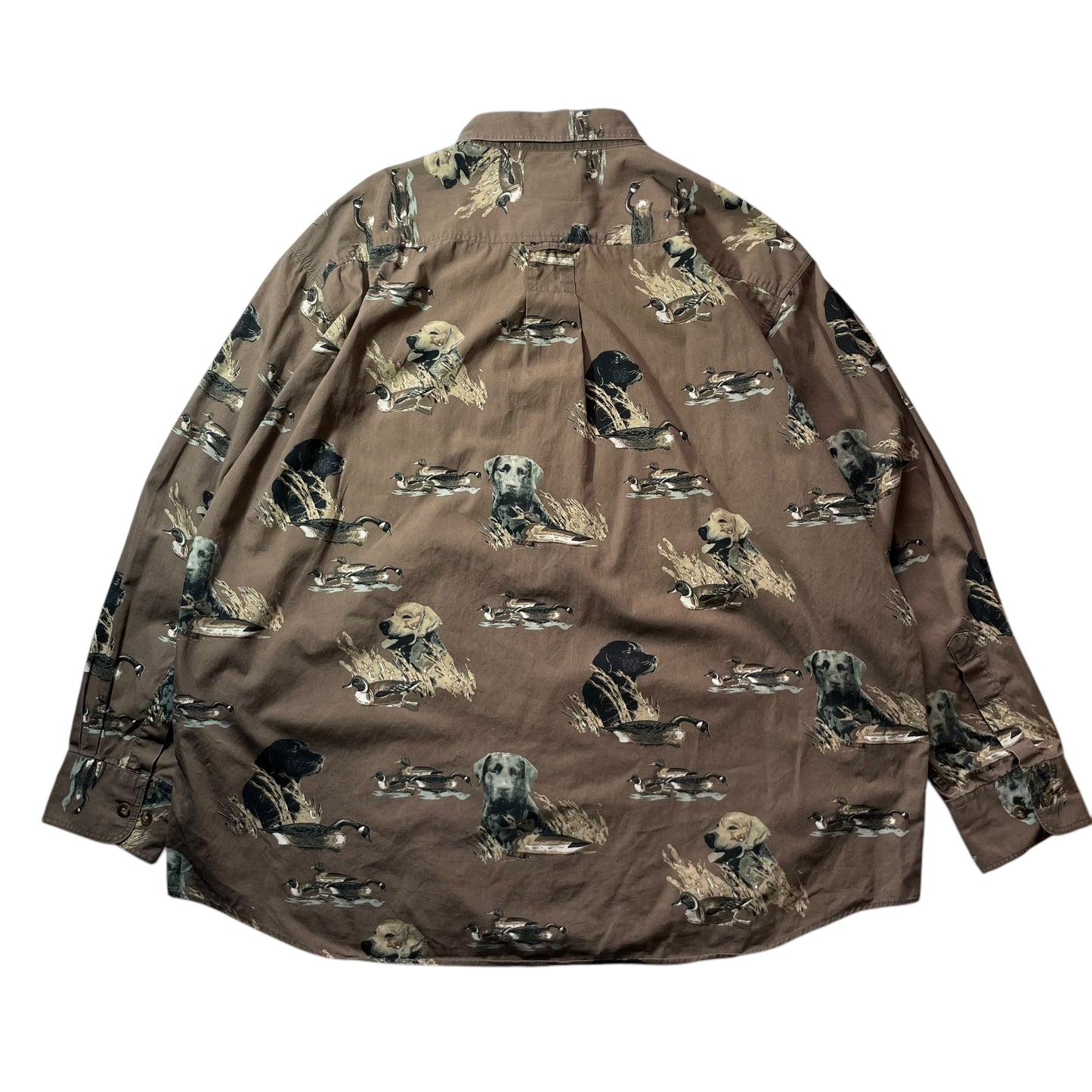 【USED】Woolrich All Over Print BD Shirt