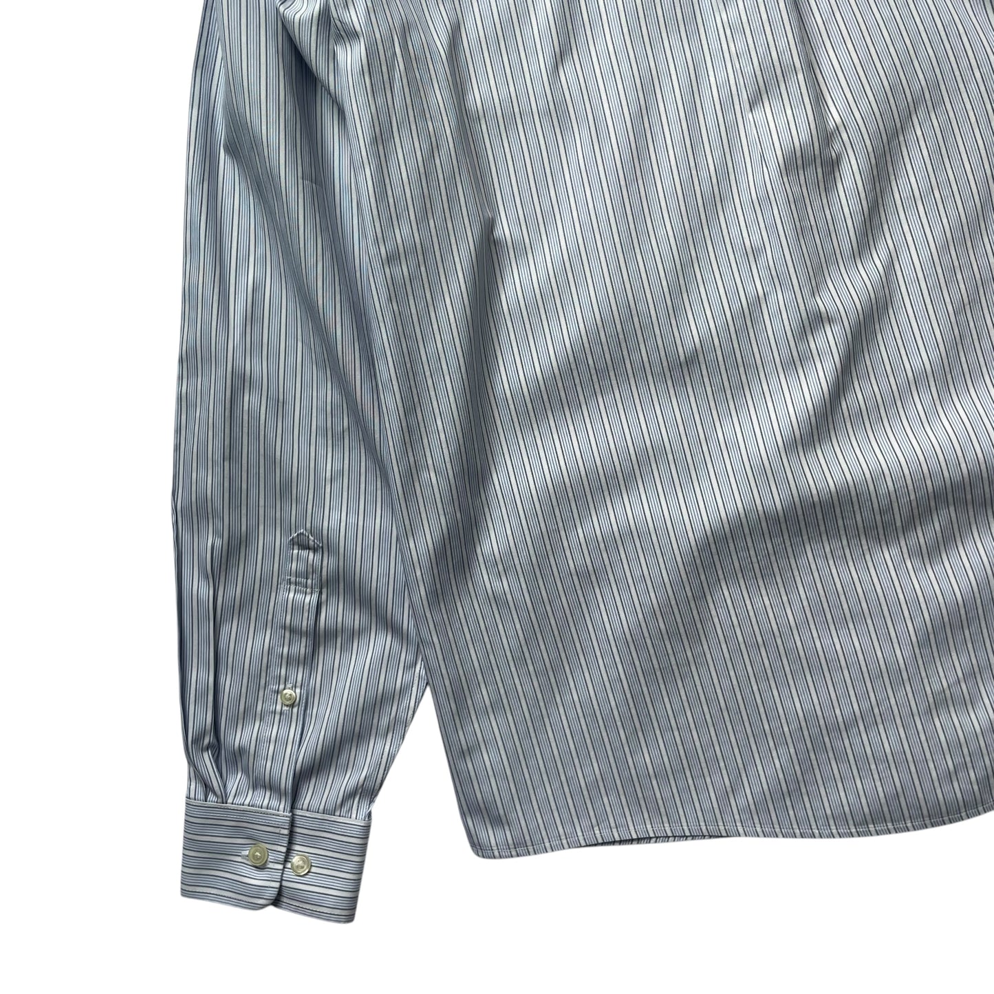 【USED】Eddie Bauer Stripe BD Shirt