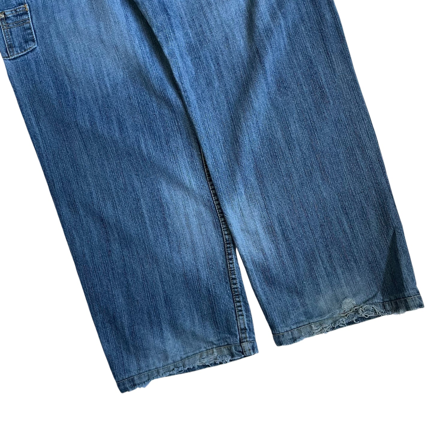 【Used】Pelle Pelle Embroidery Logo Loose Fit Denim Pants