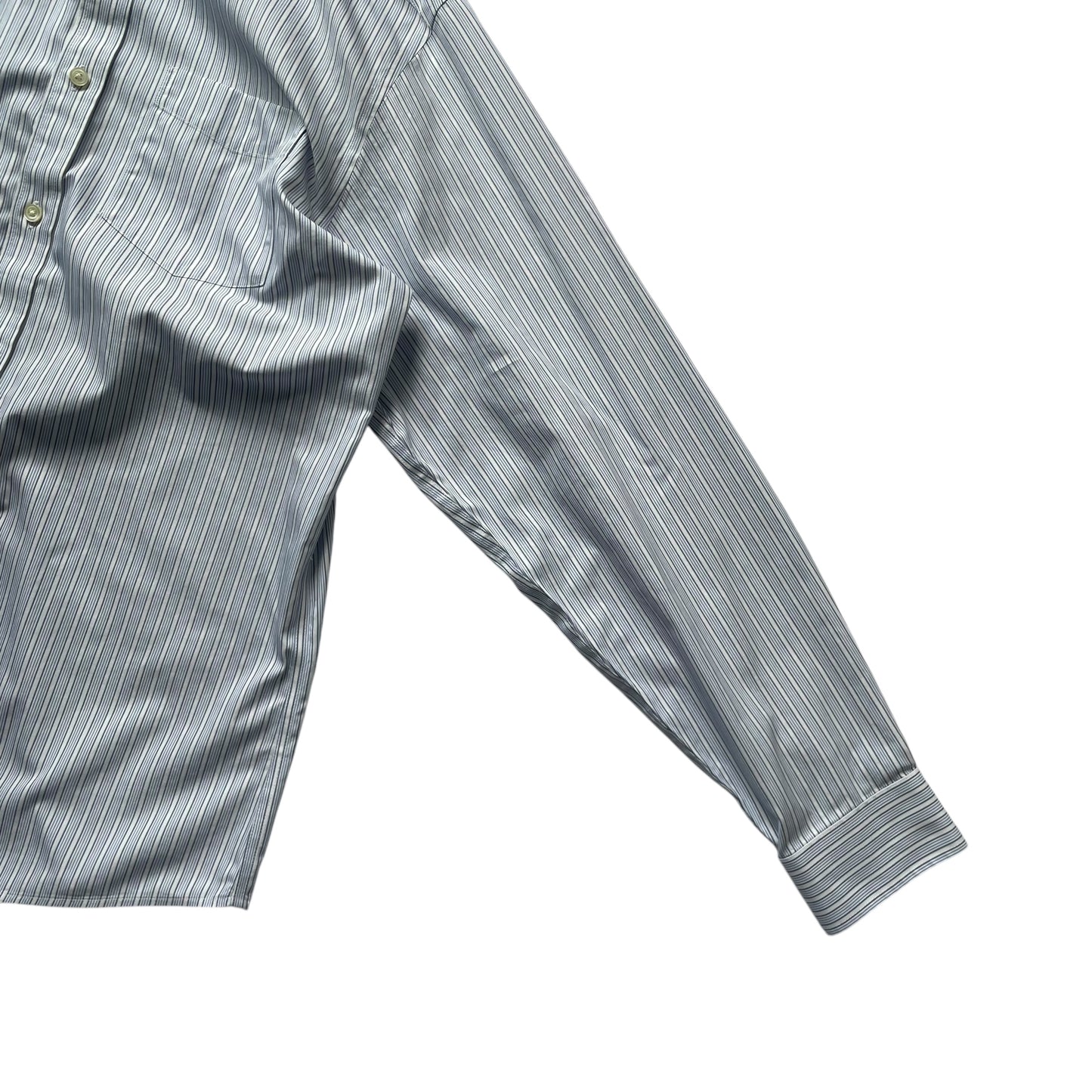 【USED】Eddie Bauer Stripe BD Shirt