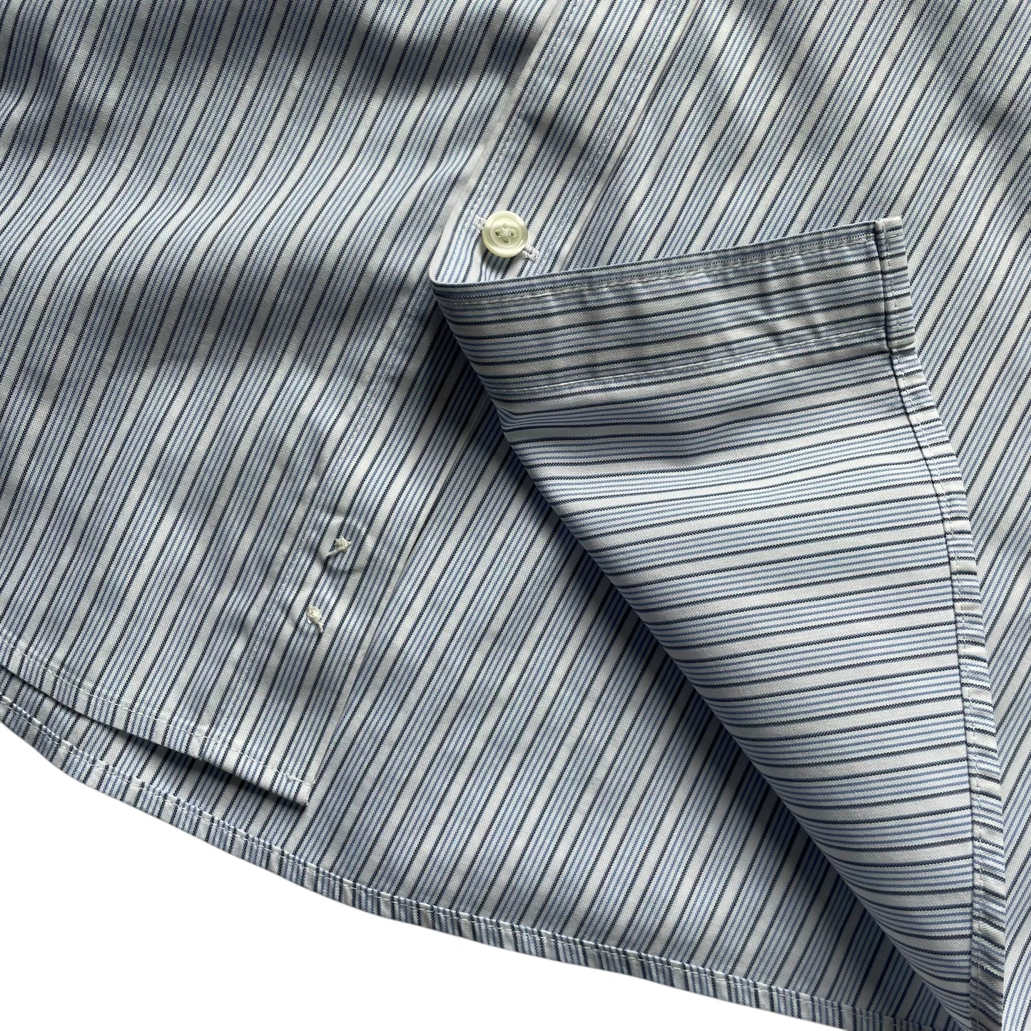【USED】Eddie Bauer Stripe BD Shirt