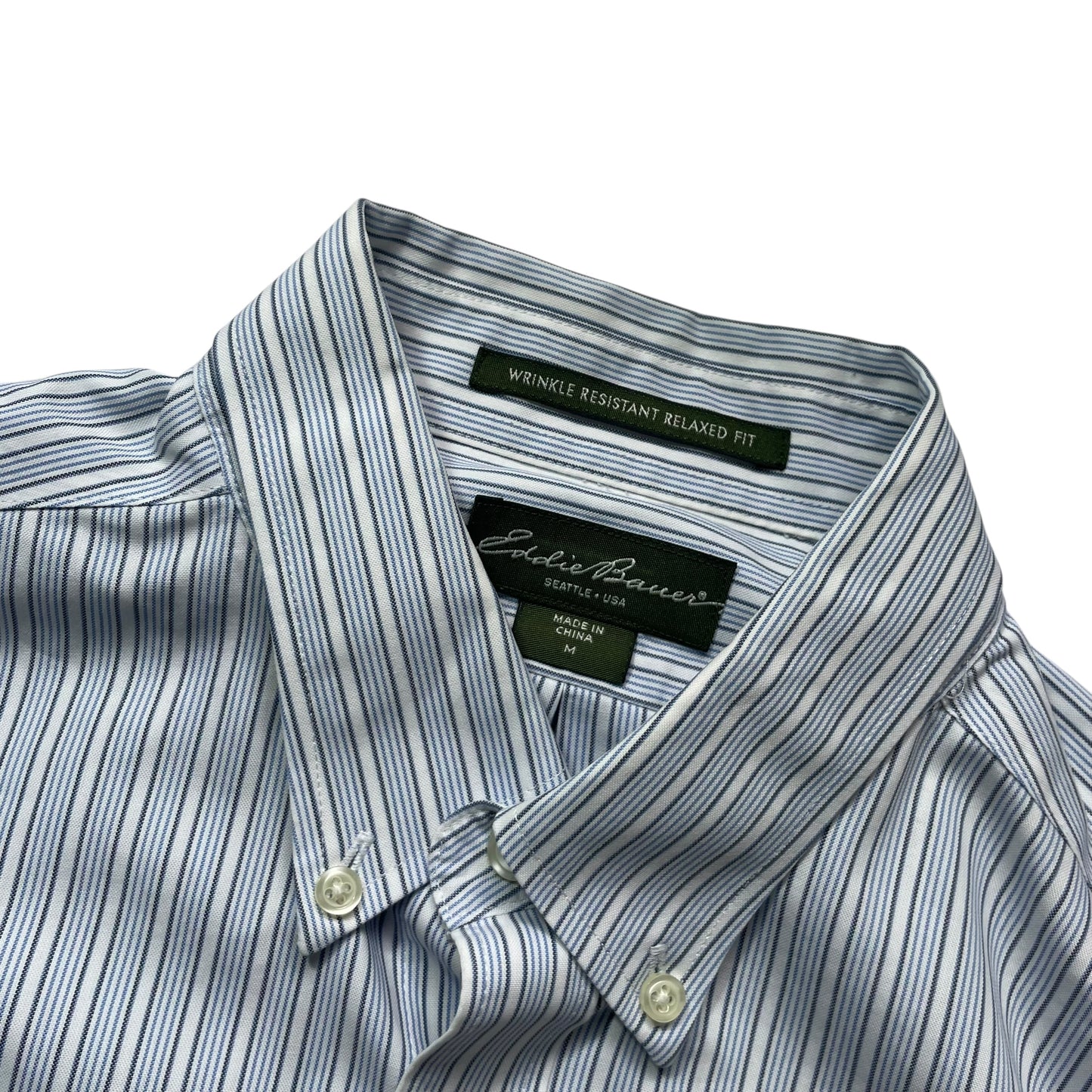 【USED】Eddie Bauer Stripe BD Shirt