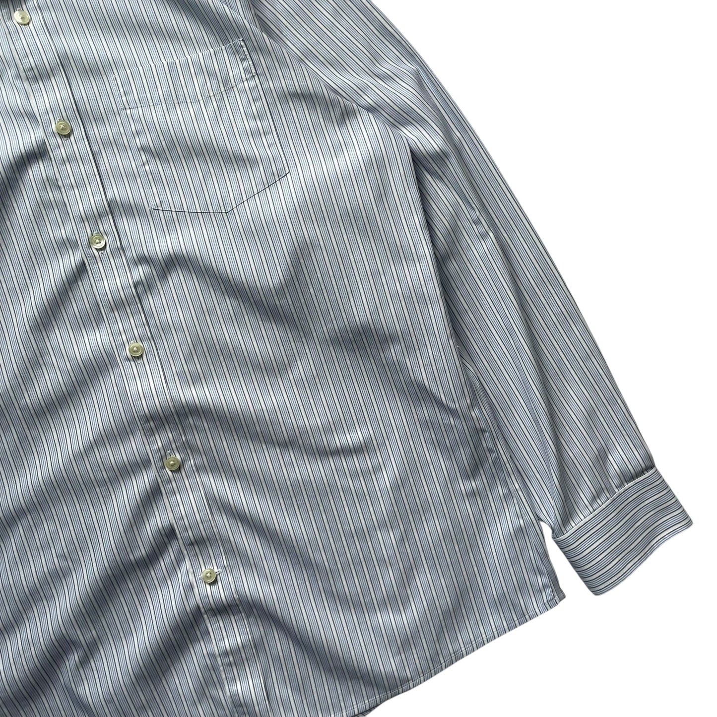 【USED】Eddie Bauer Stripe BD Shirt