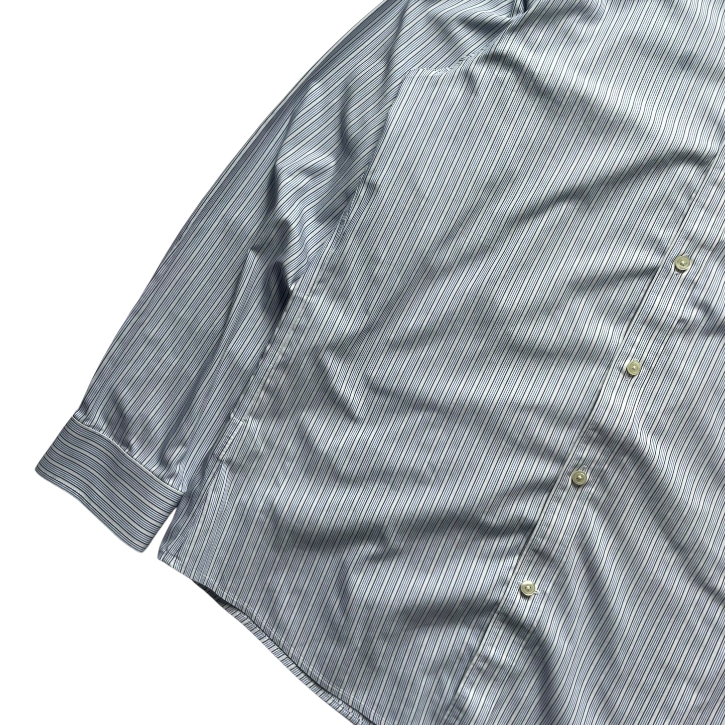 【USED】Eddie Bauer Stripe BD Shirt