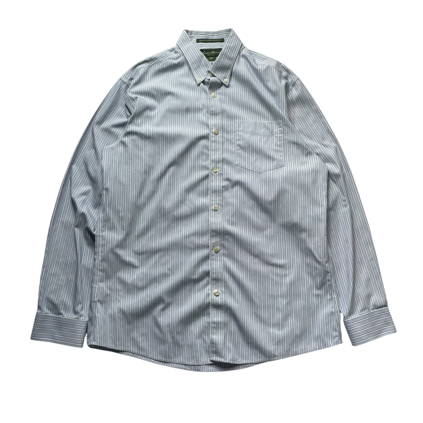 【USED】Eddie Bauer Stripe BD Shirt