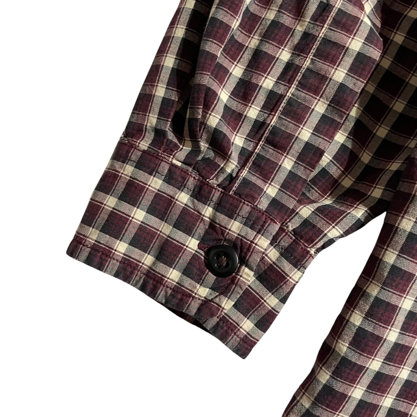 【USED】Nautica Jeans Check BD Shirt