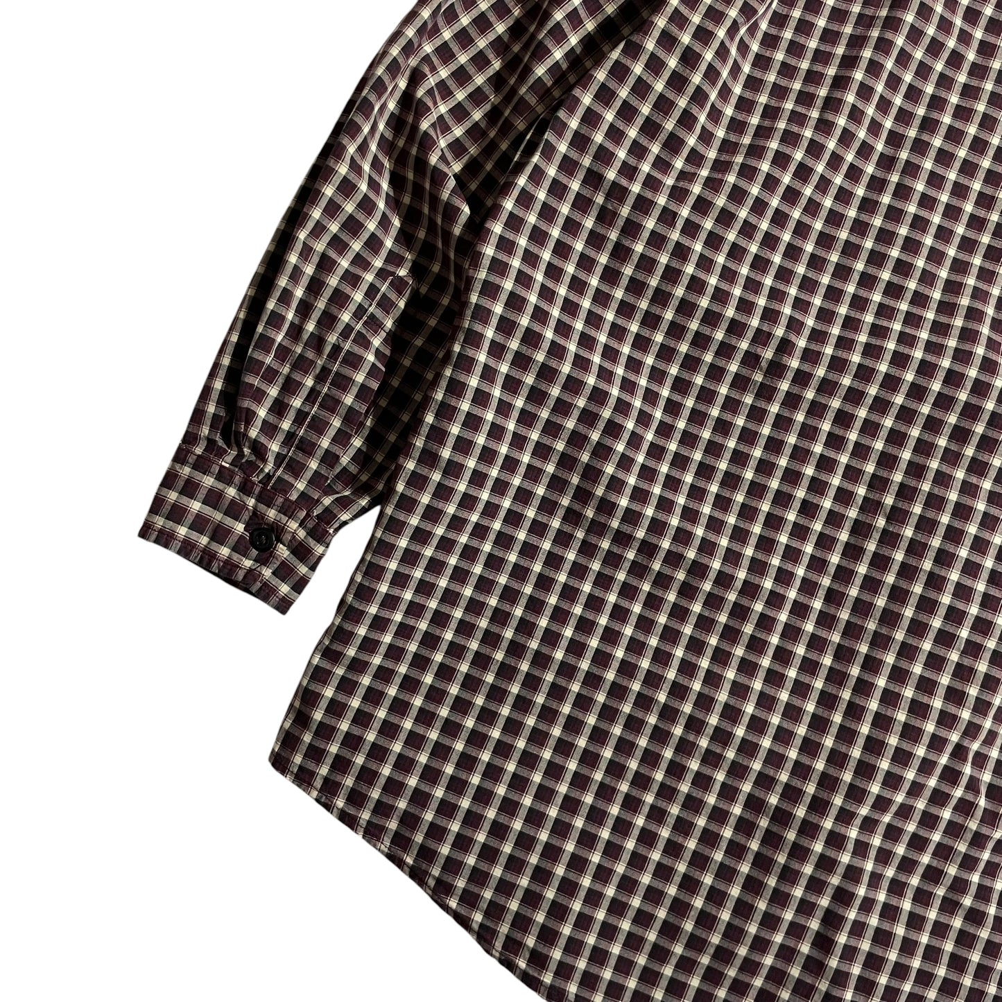 【USED】Nautica Jeans Check BD Shirt