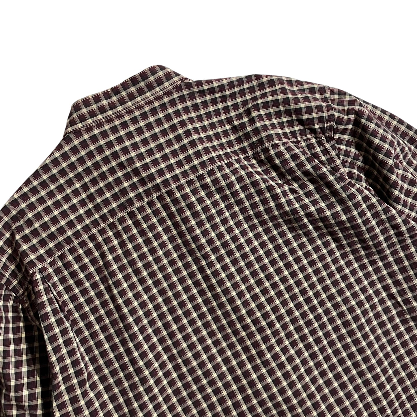 【USED】Nautica Jeans Check BD Shirt