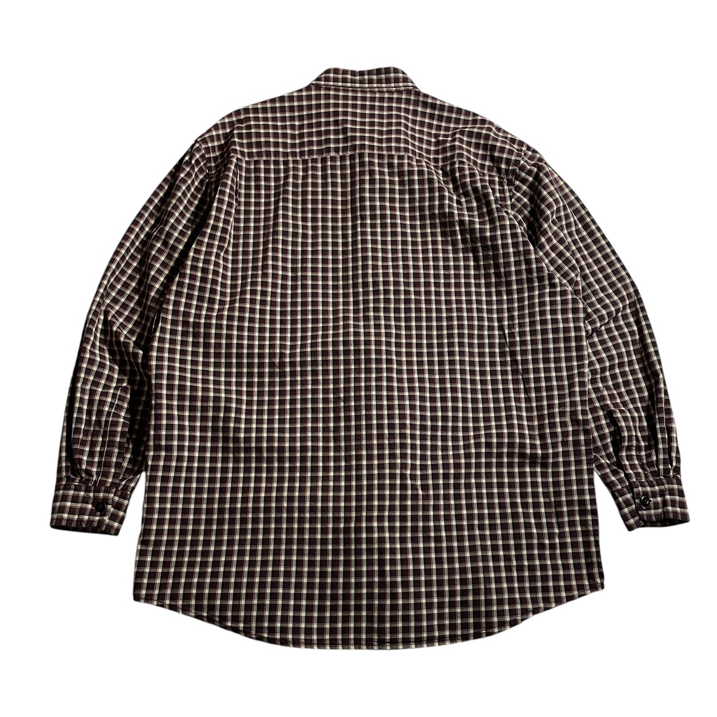 【USED】Nautica Jeans Check BD Shirt