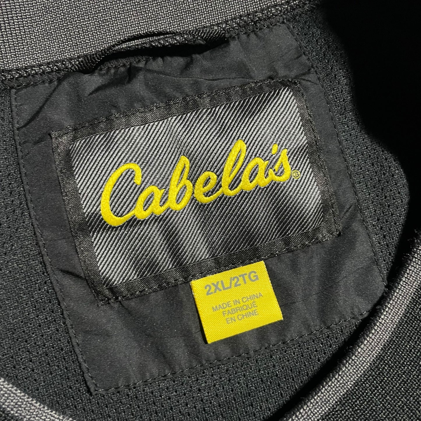 【USED】Cabela's V-Neck Nylon Pullover Top
