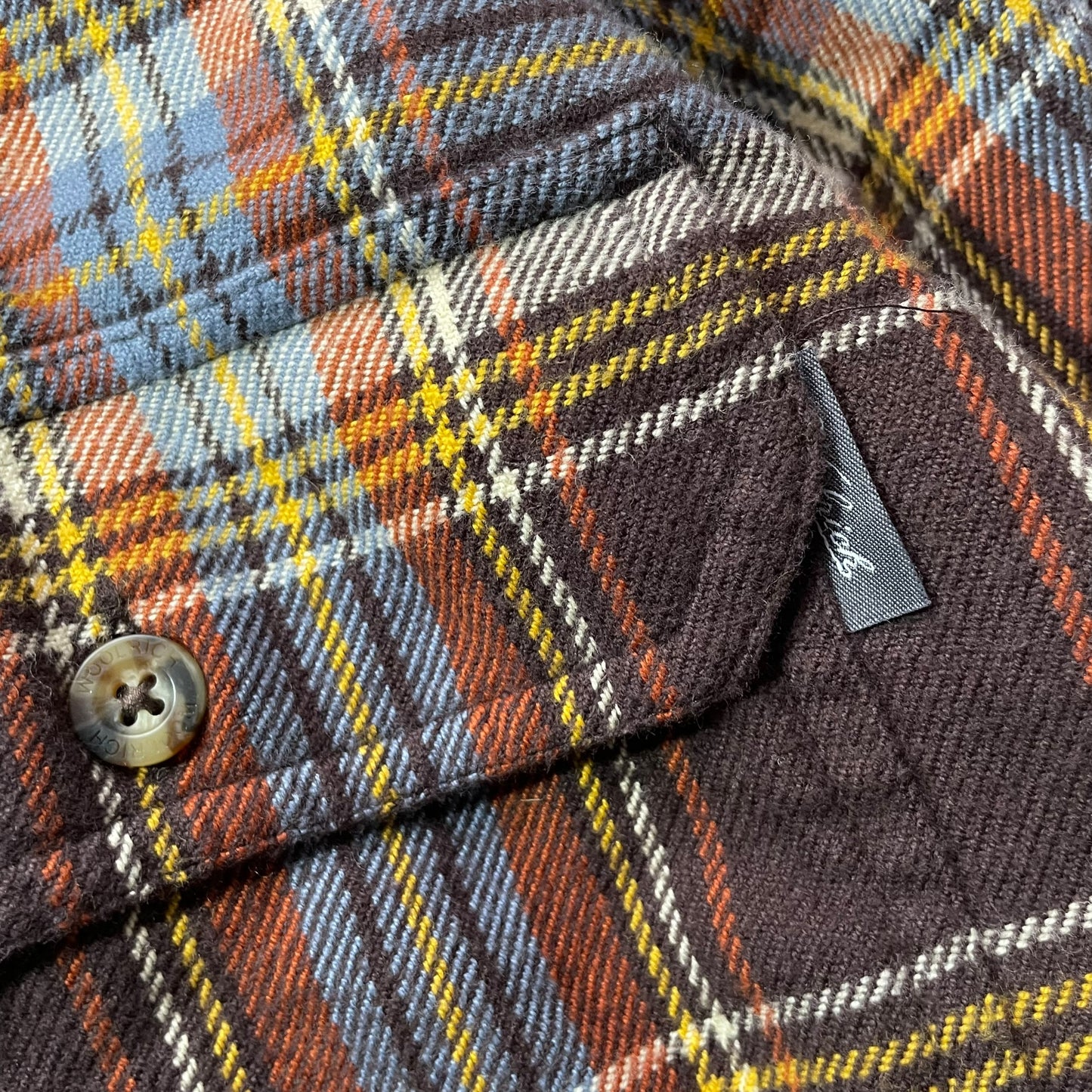 【Dead Stock】Woolrich Check Flannel Shirt