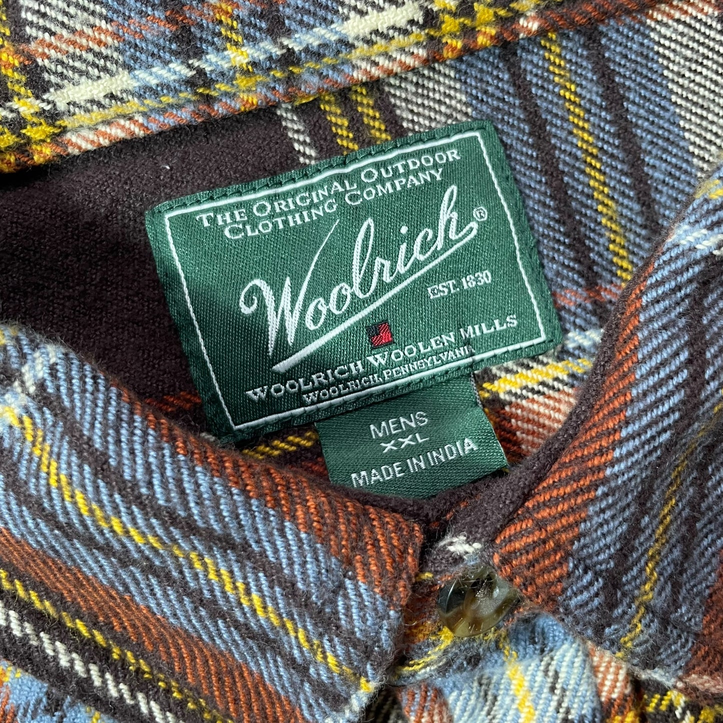 【Dead Stock】Woolrich Check Flannel Shirt