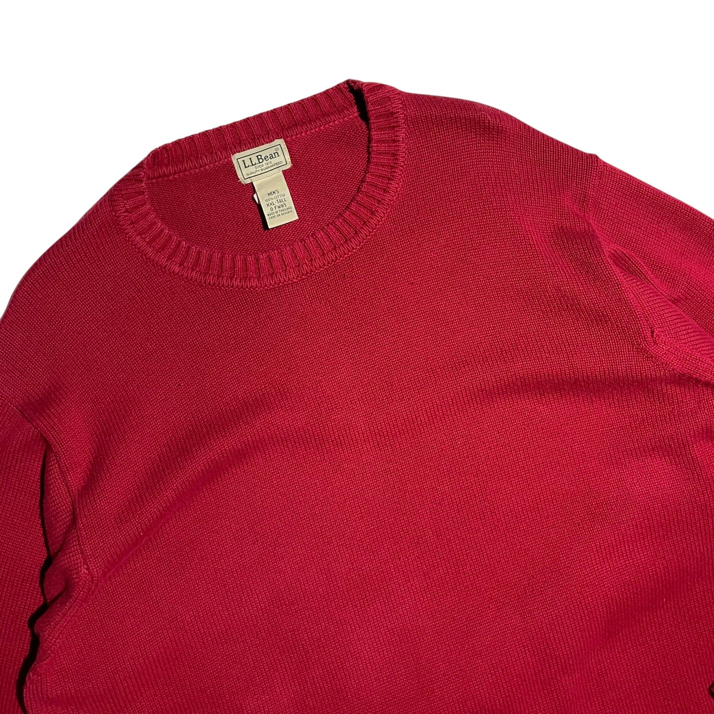 【Used】L.L. Bean Crew Neck Cotton Sweater