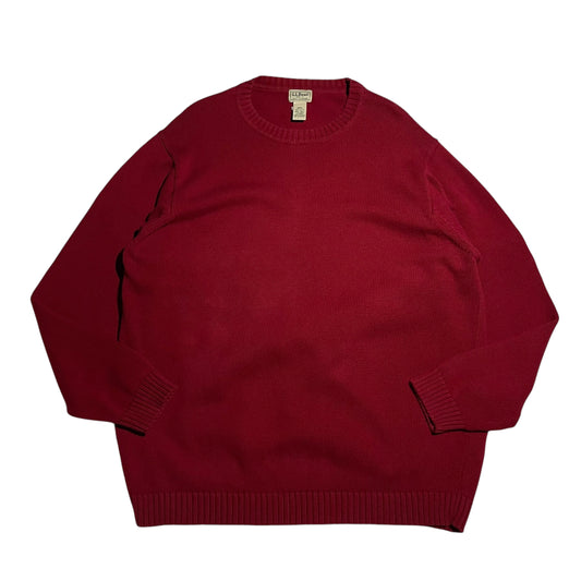 【Used】L.L. Bean Crew Neck Cotton Sweater