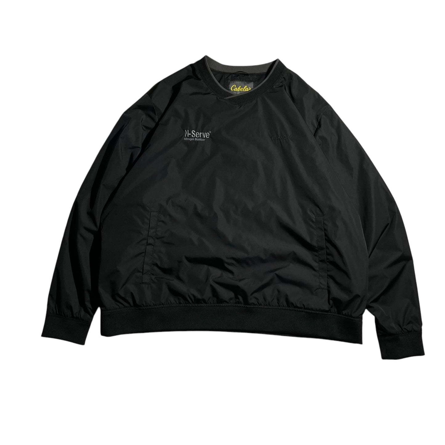 【USED】Cabela's V-Neck Nylon Pullover Top