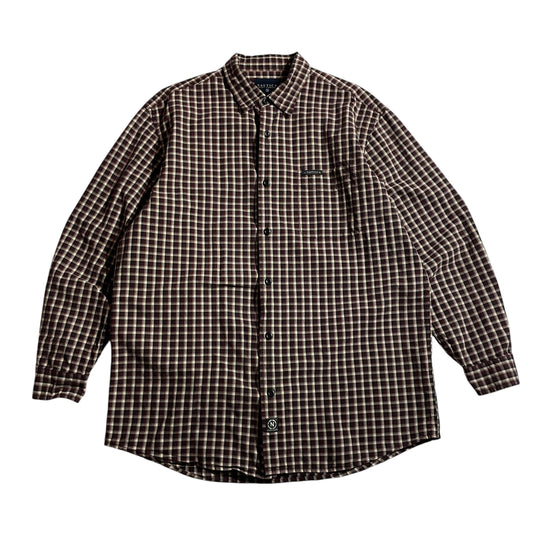 【USED】Nautica Jeans Check BD Shirt