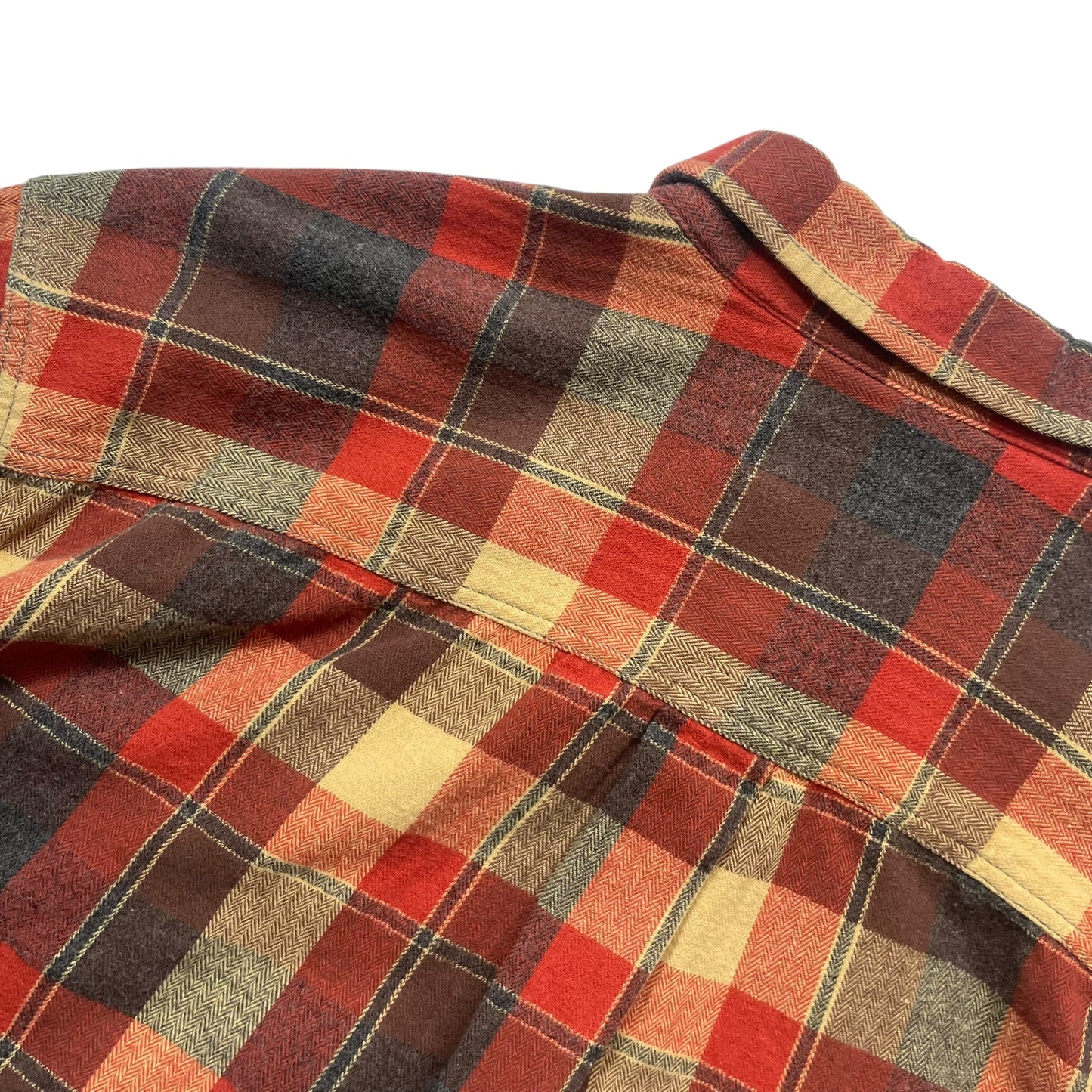 【USED】Eddie Bauer Check BD Shirt