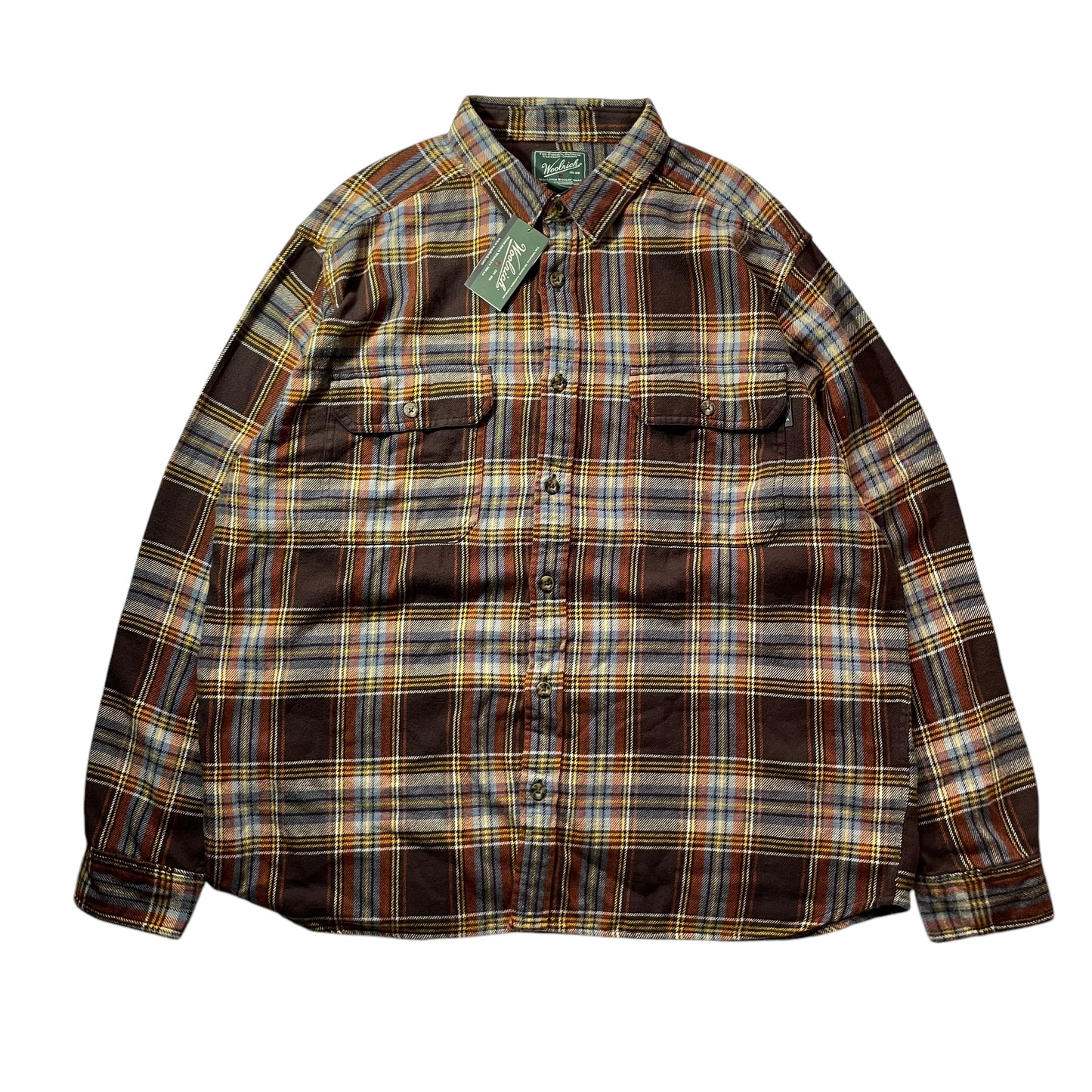 【Dead Stock】Woolrich Check Flannel Shirt