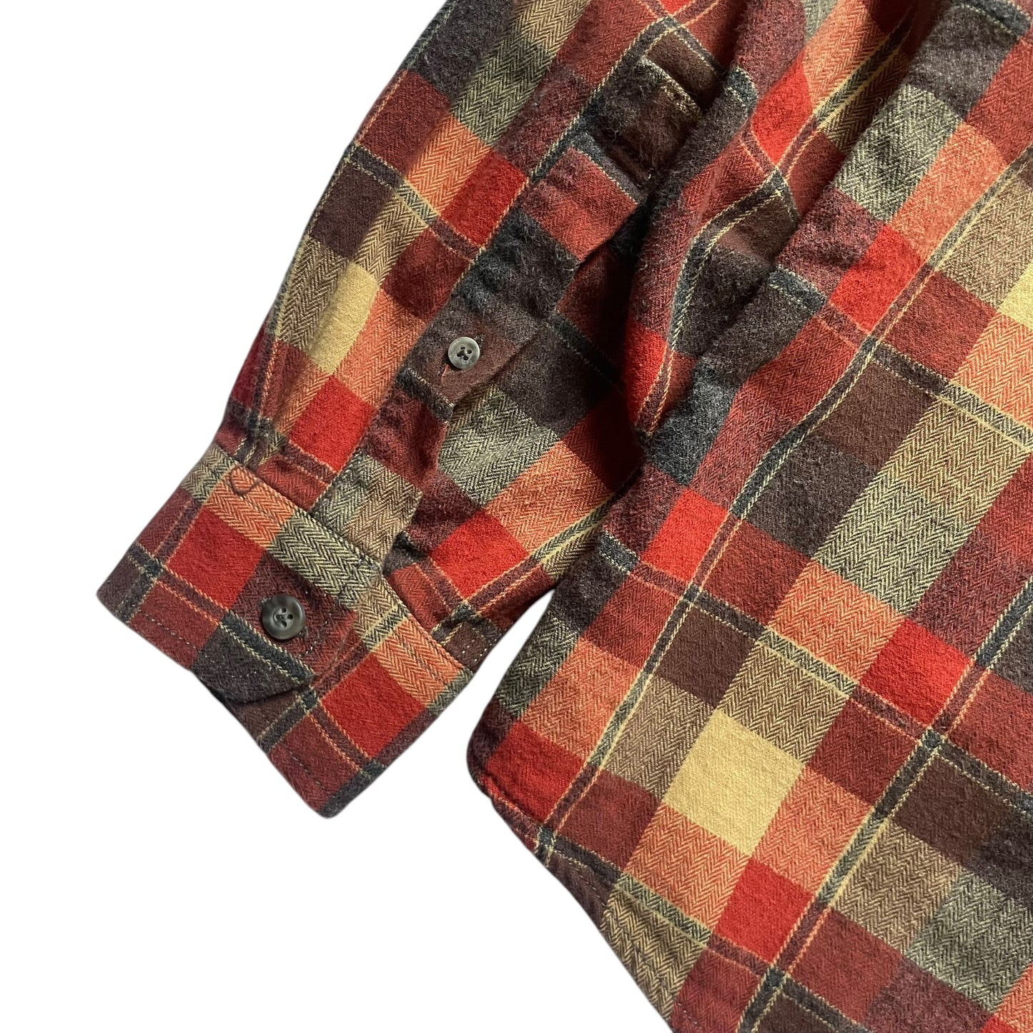【USED】Eddie Bauer Check BD Shirt