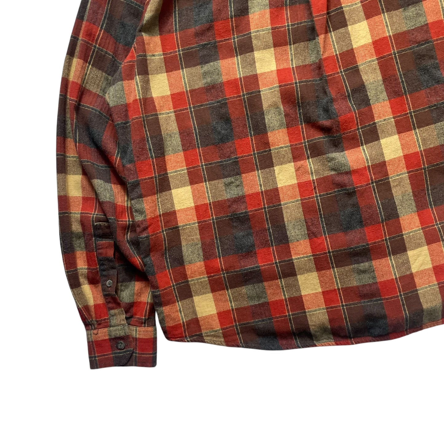 【USED】Eddie Bauer Check BD Shirt