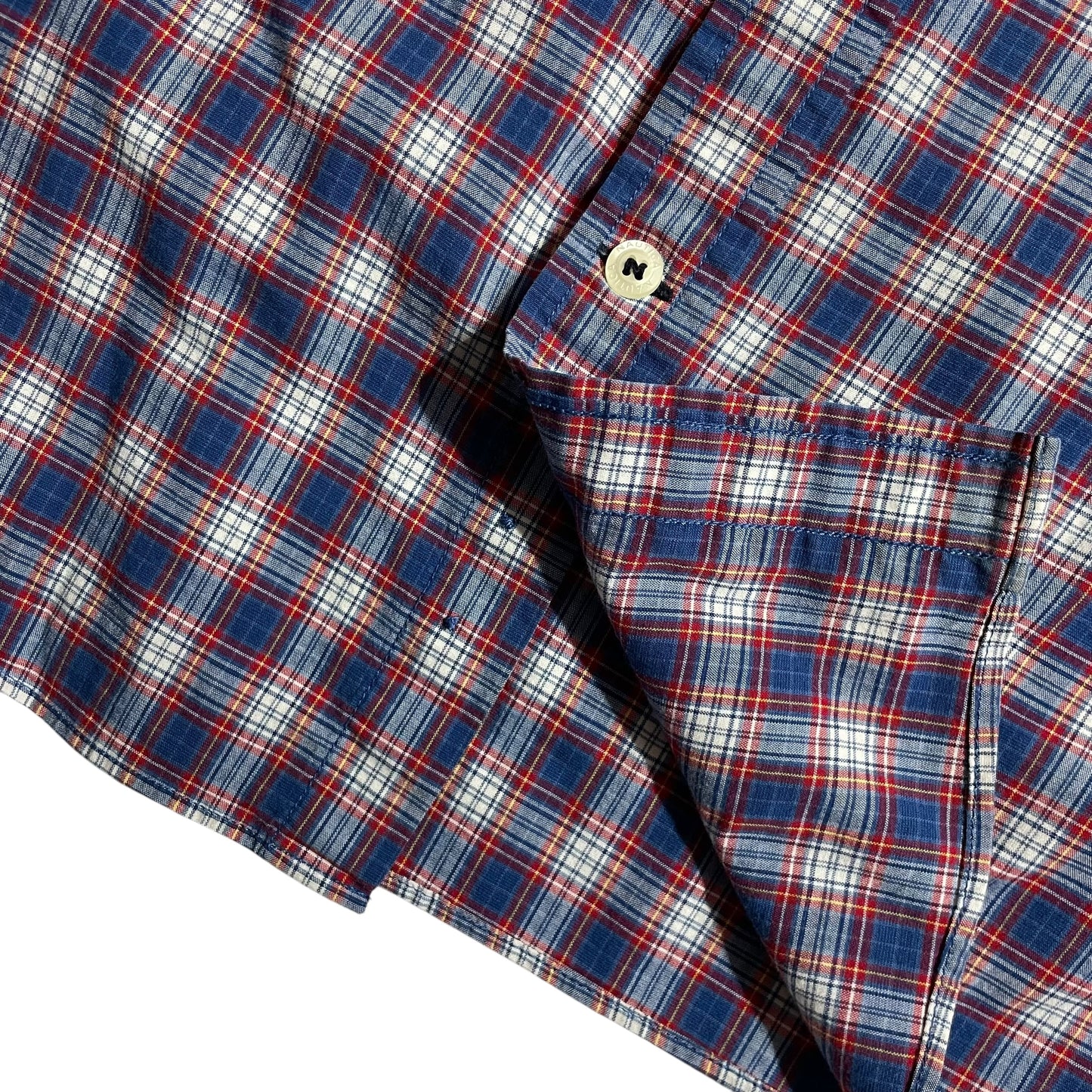 【USED】Nautica Check BD Shirt