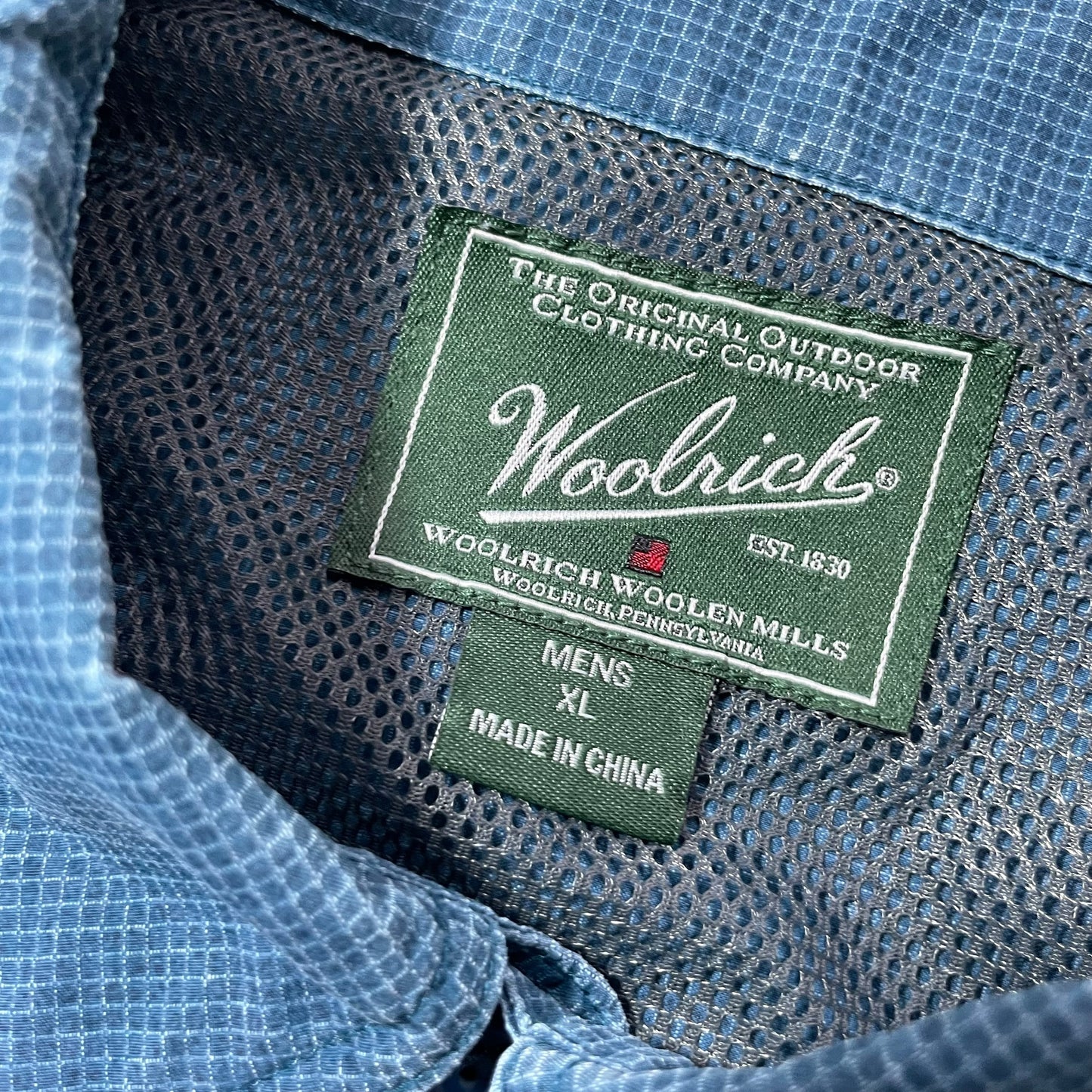 【USED】Woolrich Fishing Shirt