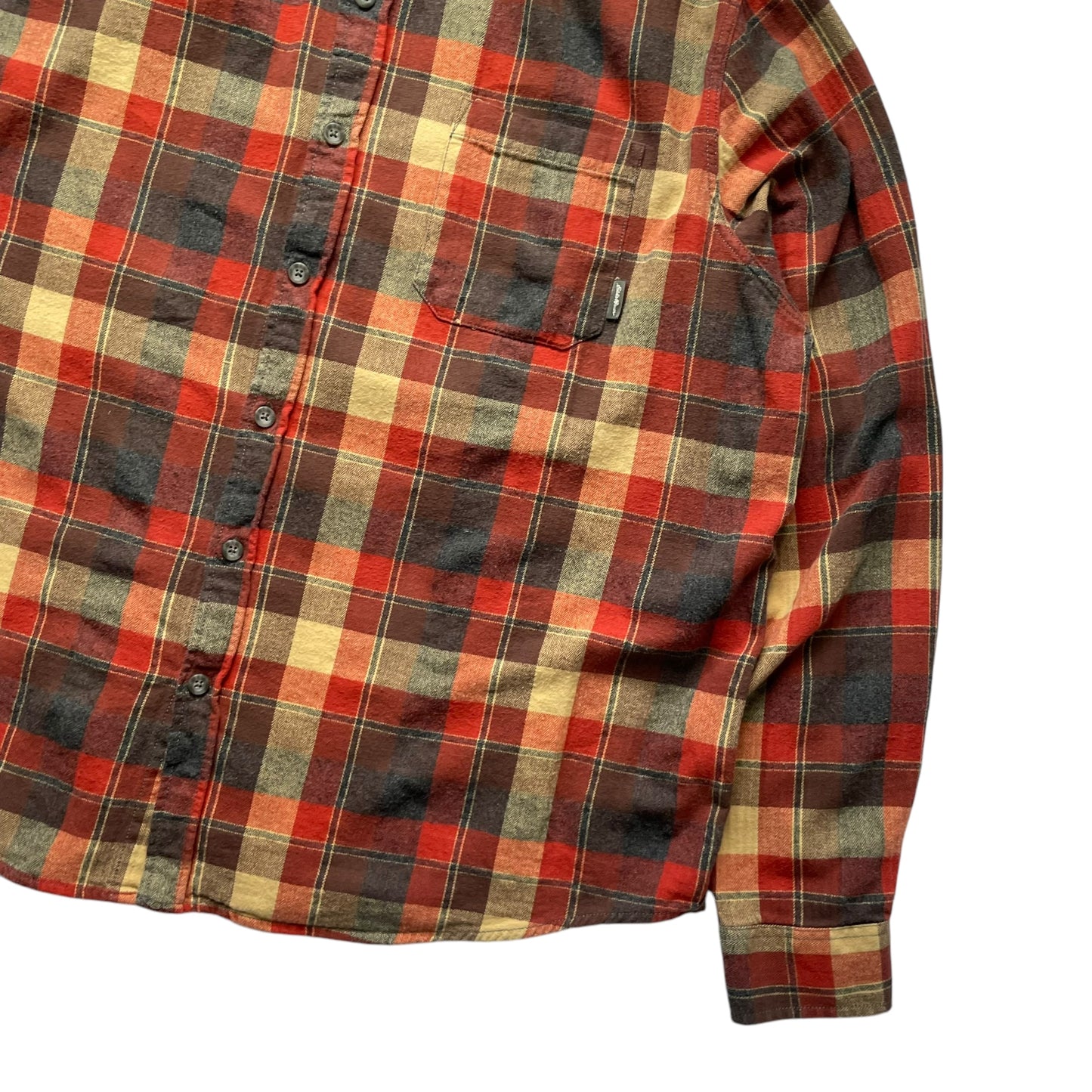 【USED】Eddie Bauer Check BD Shirt