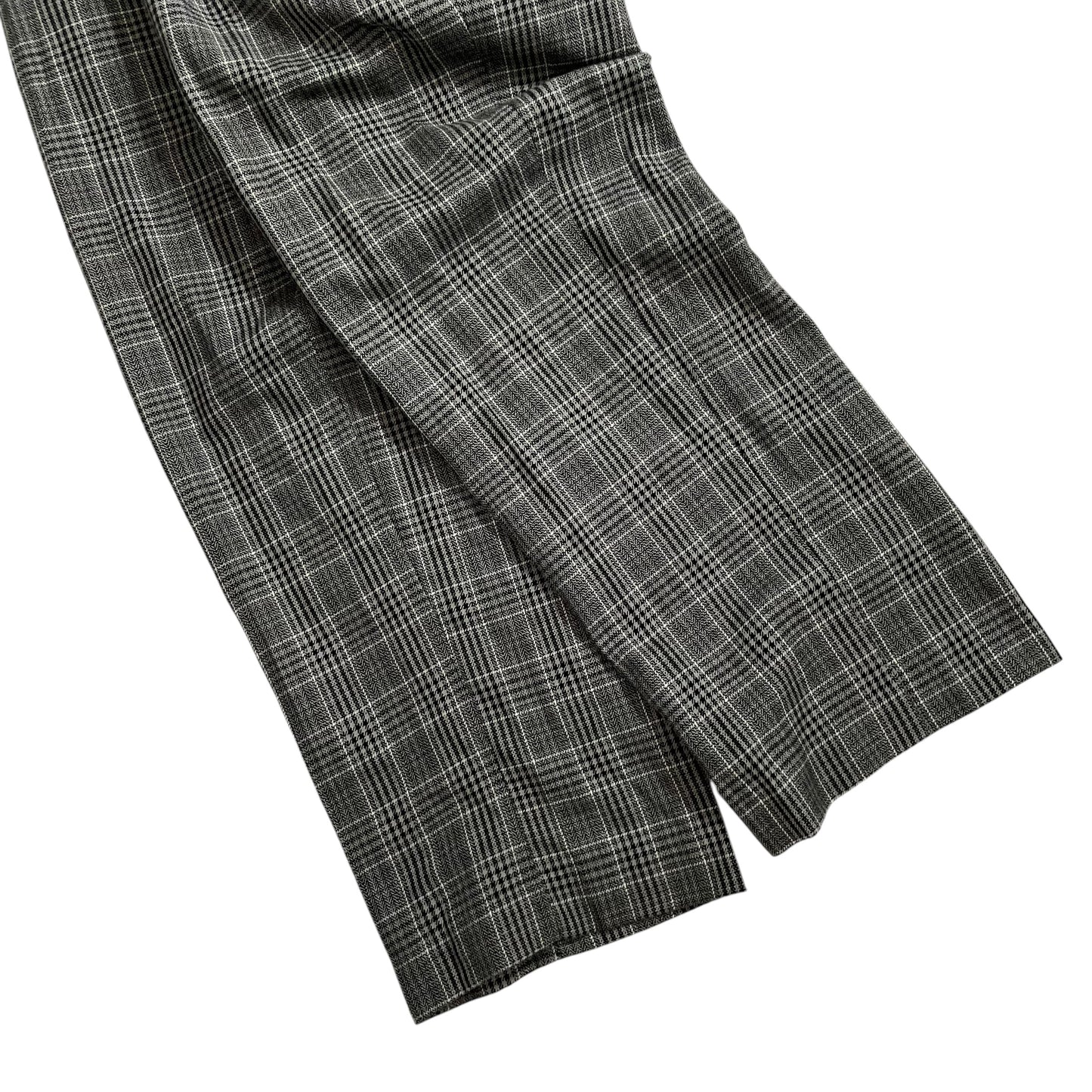 【USED】Stacy Adams Glen Check 1Tuck Rayon Pants