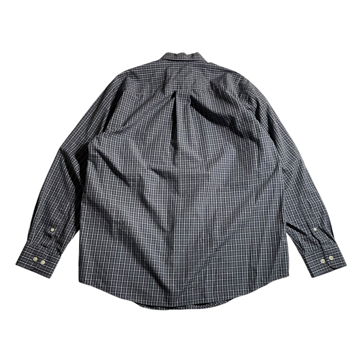 【USED】Nautica Check BD  Shirt