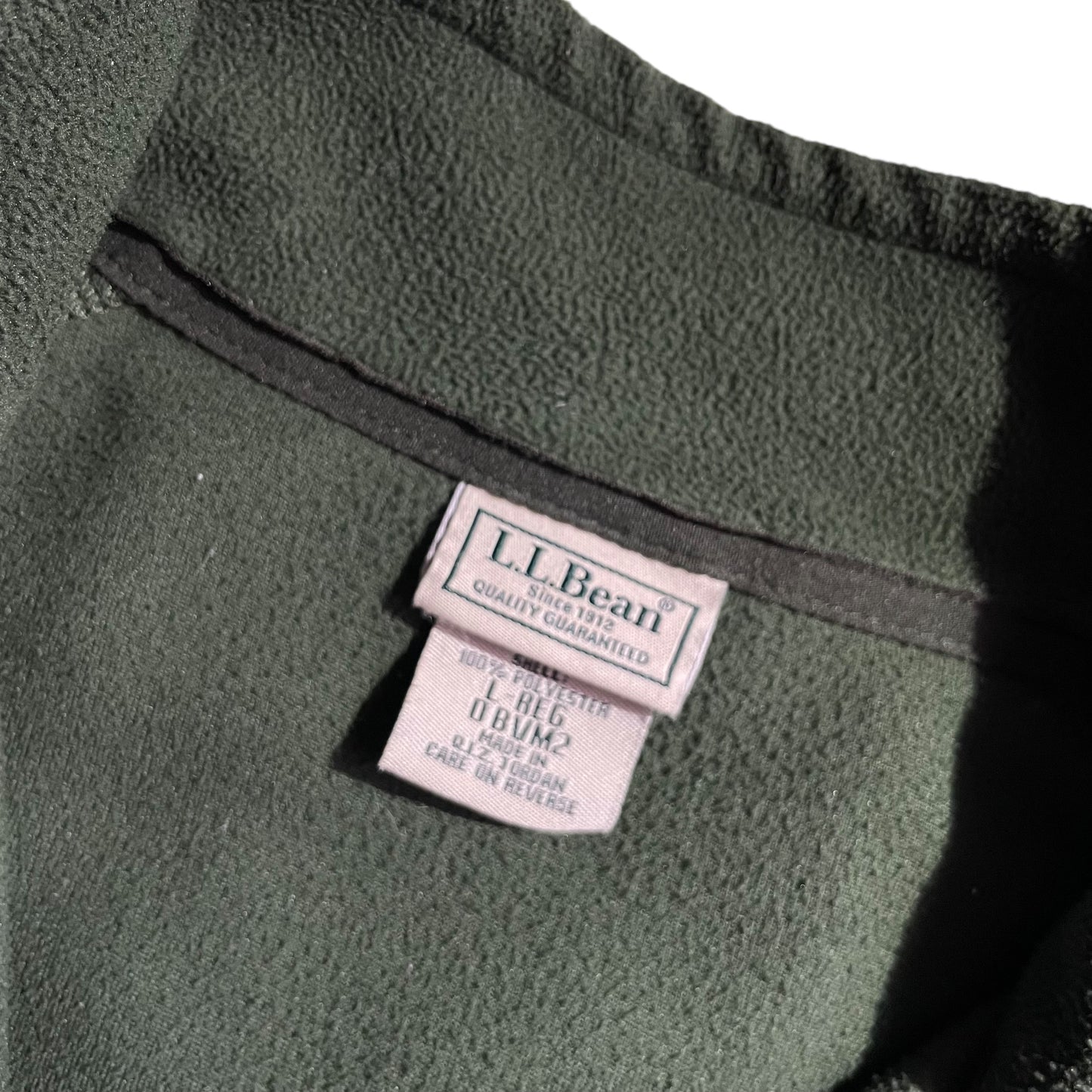L.L. Bean Half Zip Fleece Pull Over