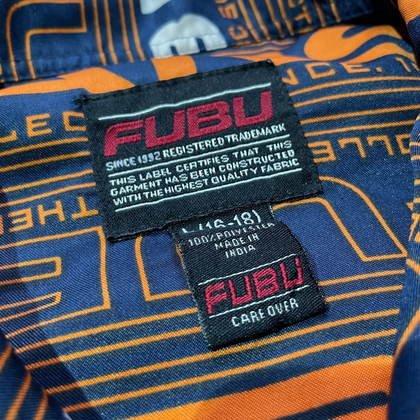 FUBU All Over Print Polyester Shirt (Boys)