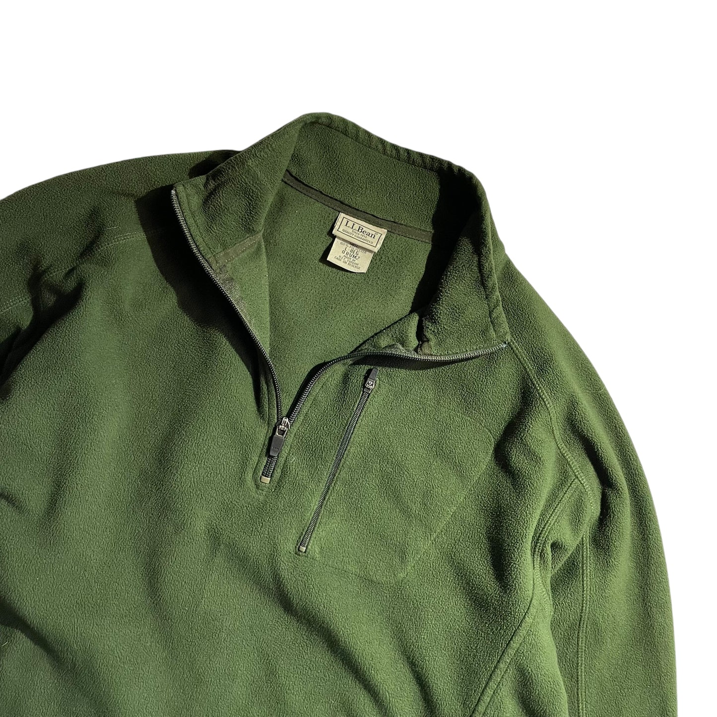 L.L. Bean Half Zip Fleece Pull Over