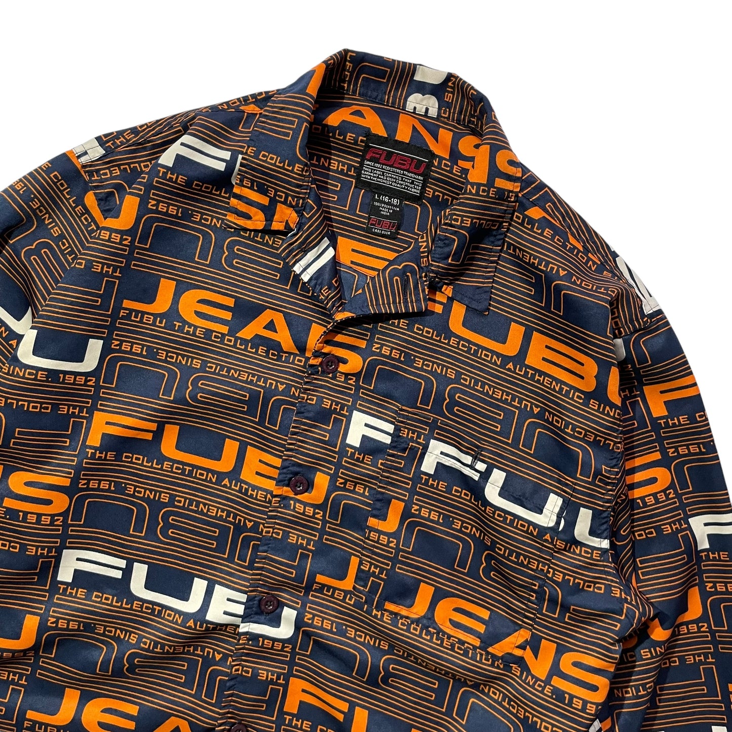 FUBU All Over Print Polyester Shirt (Boys)