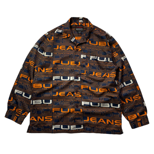 FUBU All Over Print Polyester Shirt (Boys)