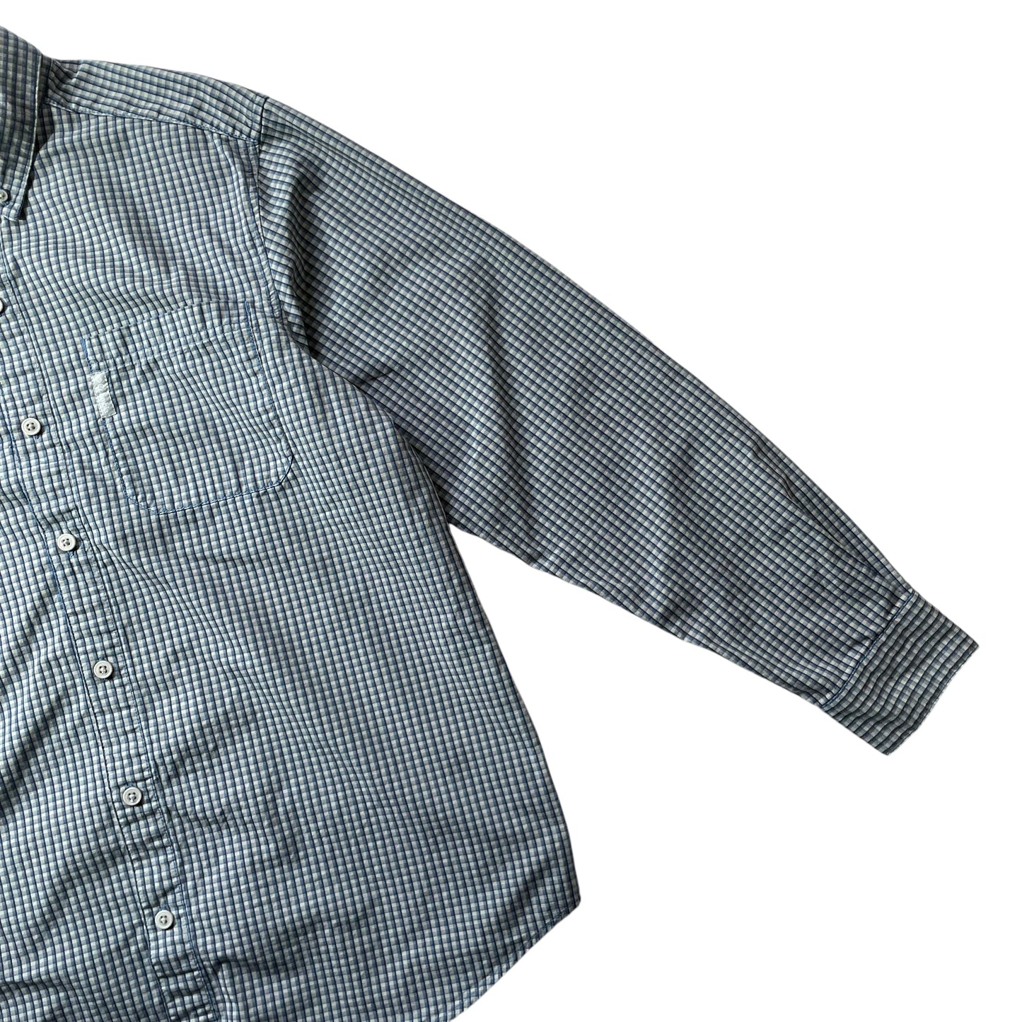 【USED】Columbia Check BD Shirt