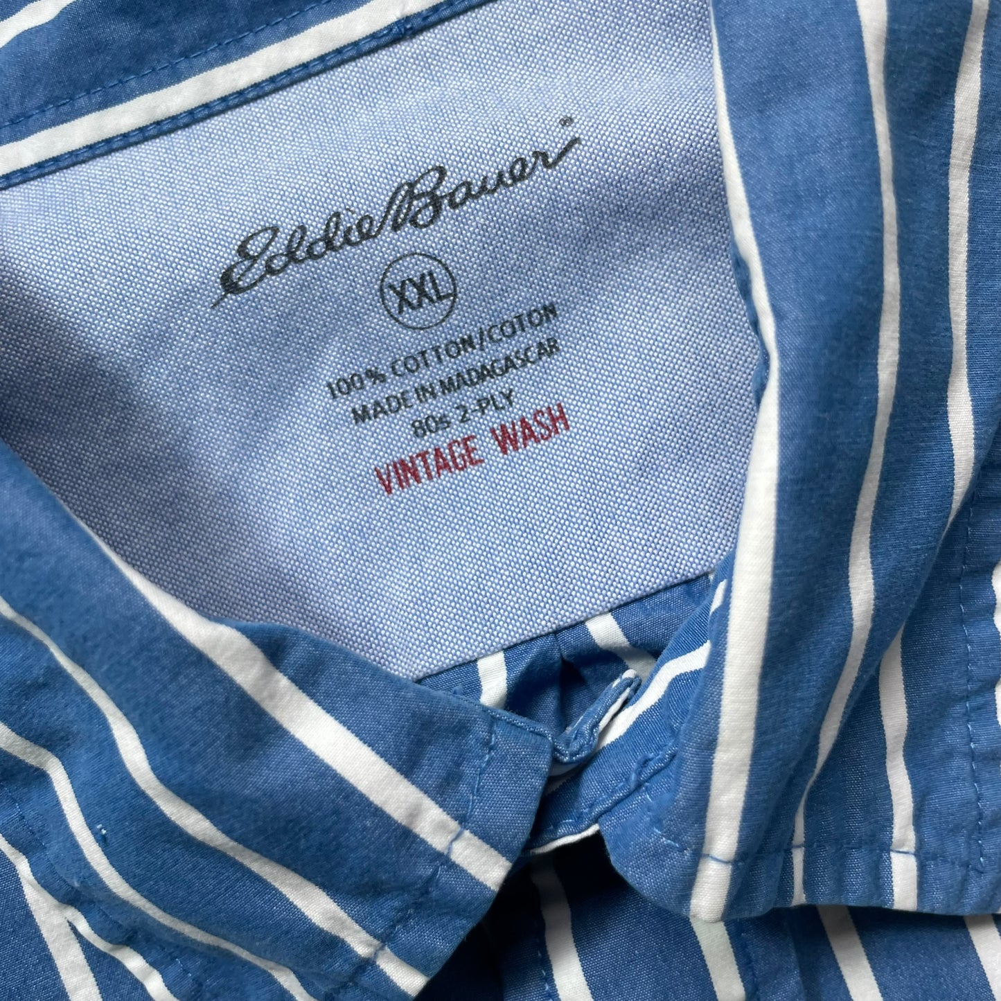 【USED】Eddie Bauer Stripe Shirt