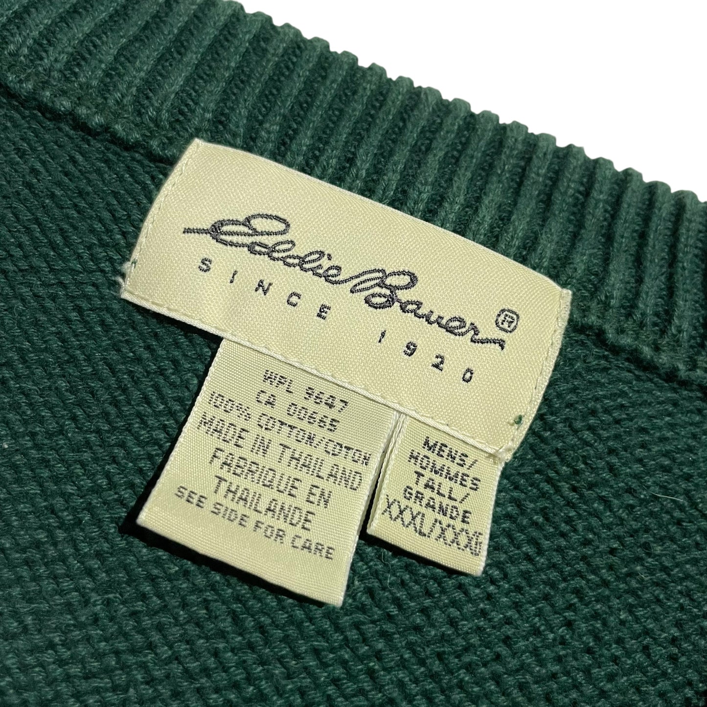 Eddie Bauer Cotton Knit Vest